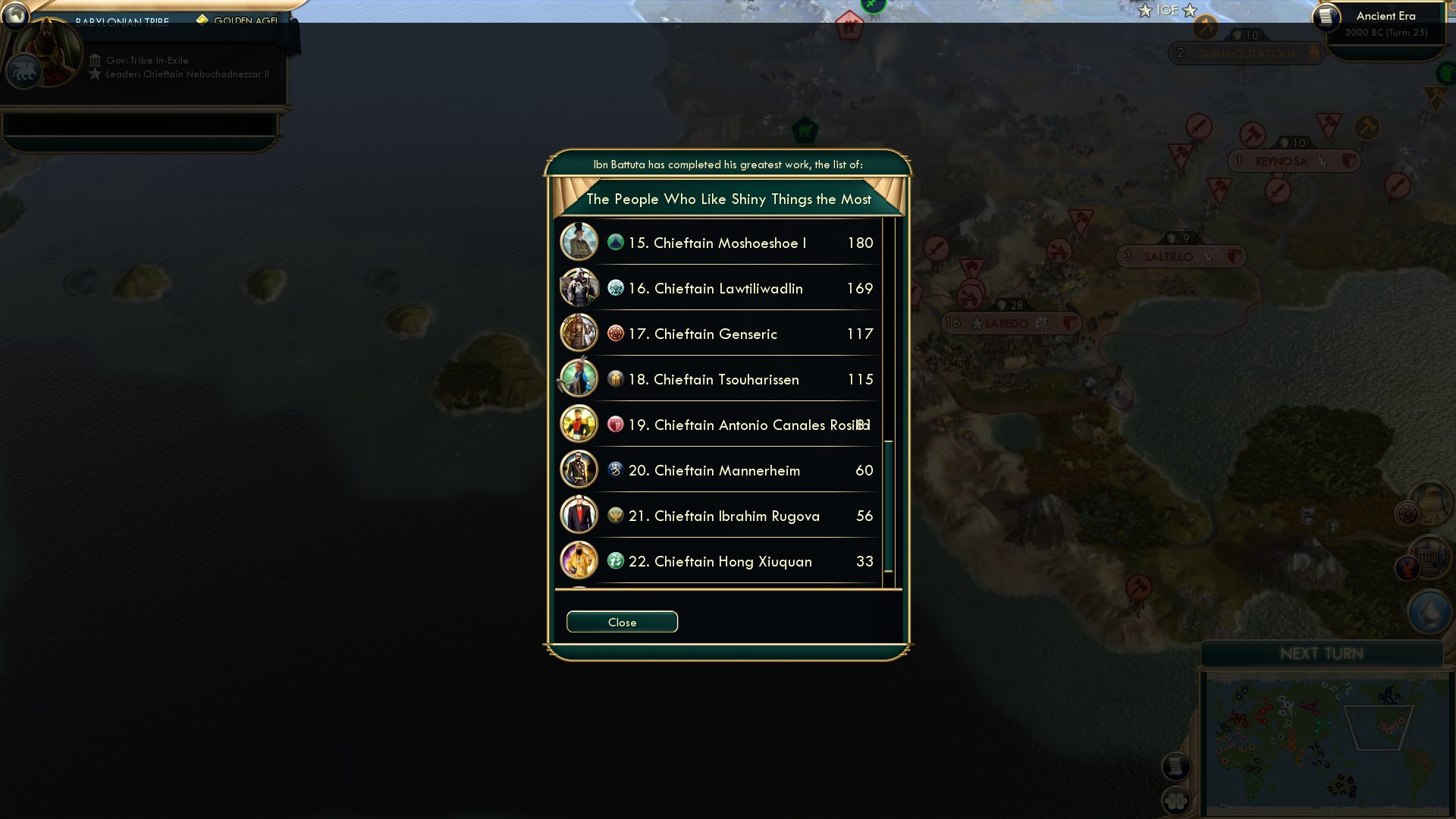 CBR In-Game Screenshot of Poor Taiping