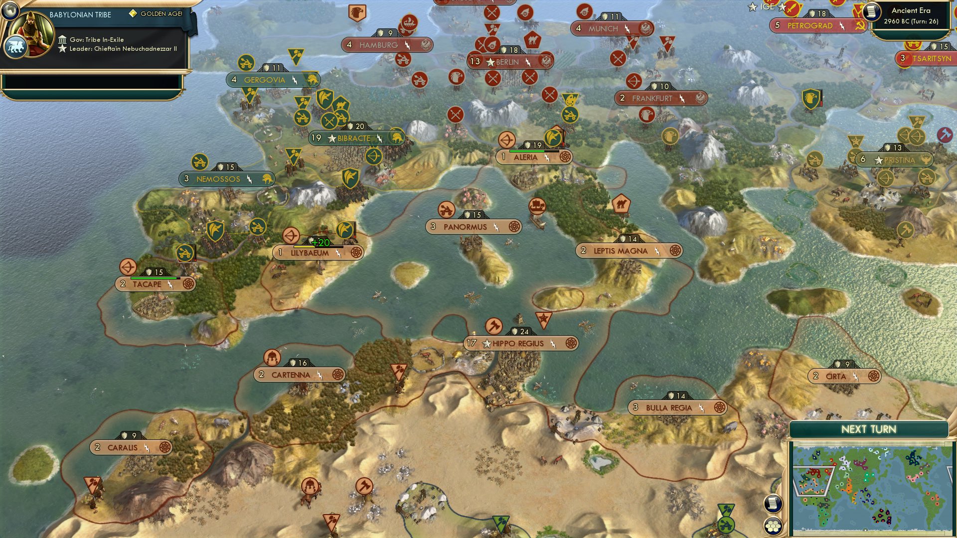 CBR In-Game Screenshot of Gaul-Out Attack