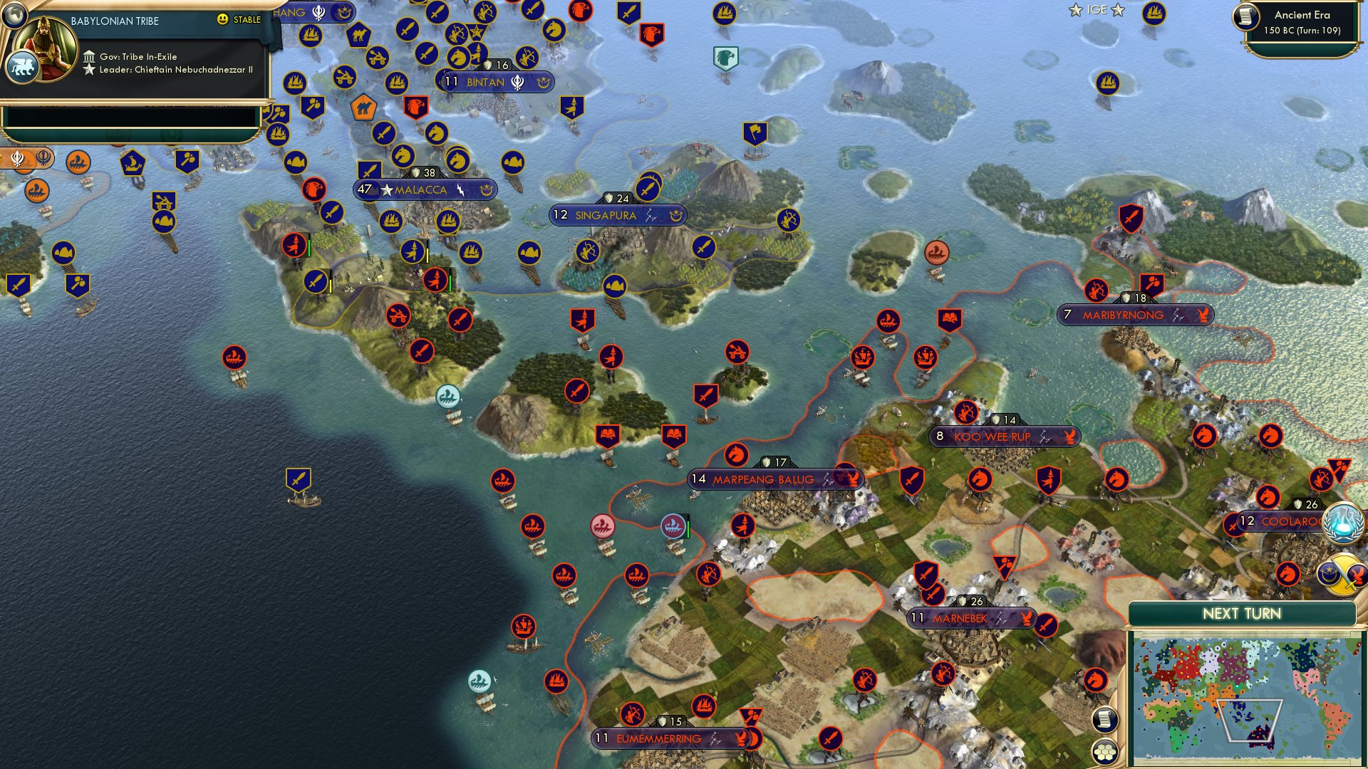 CBR In-Game Screenshot of Rumble in the Jungle, Pt 2