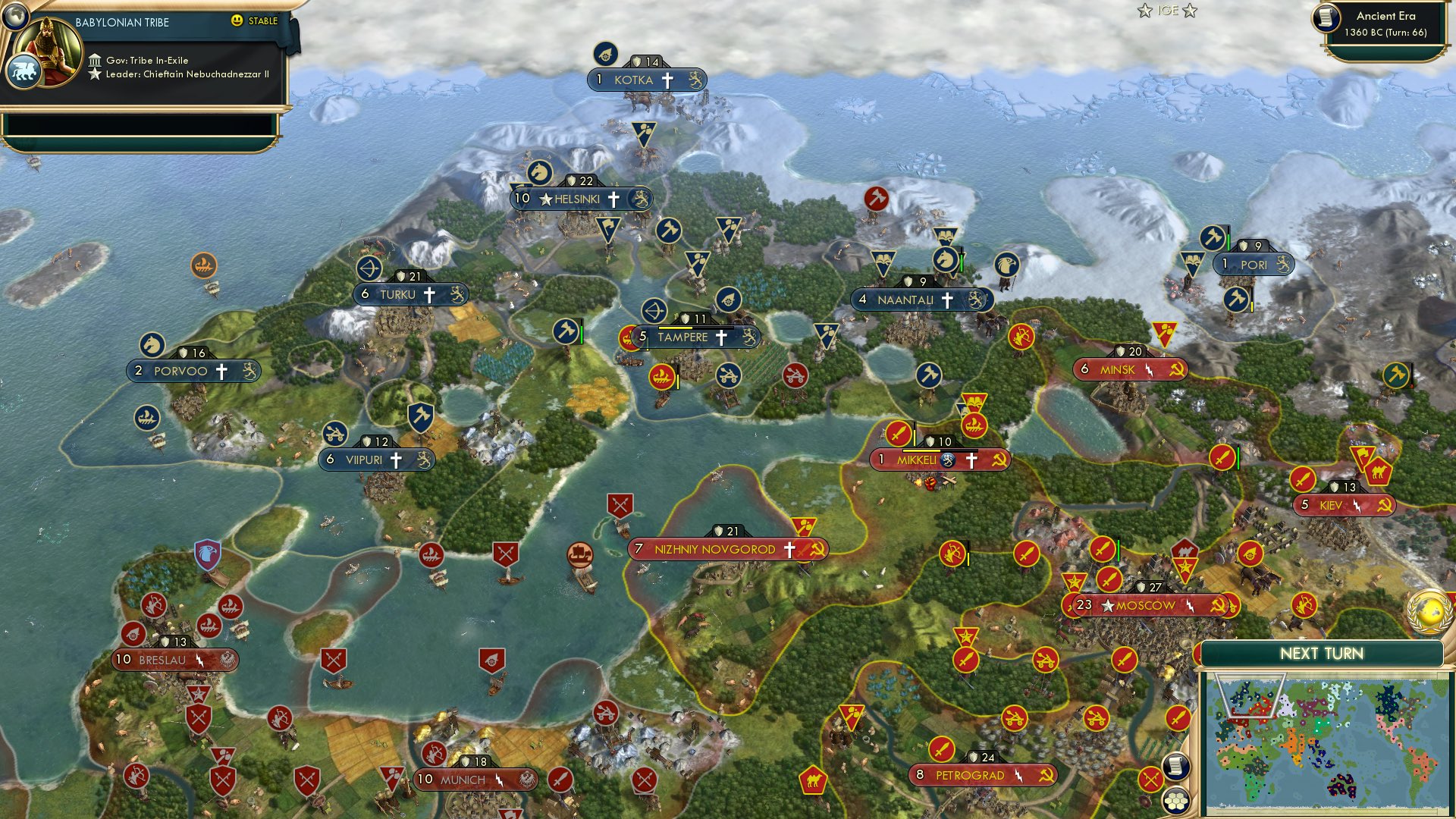 CBR In-Game Screenshot of Tampering with Tampere