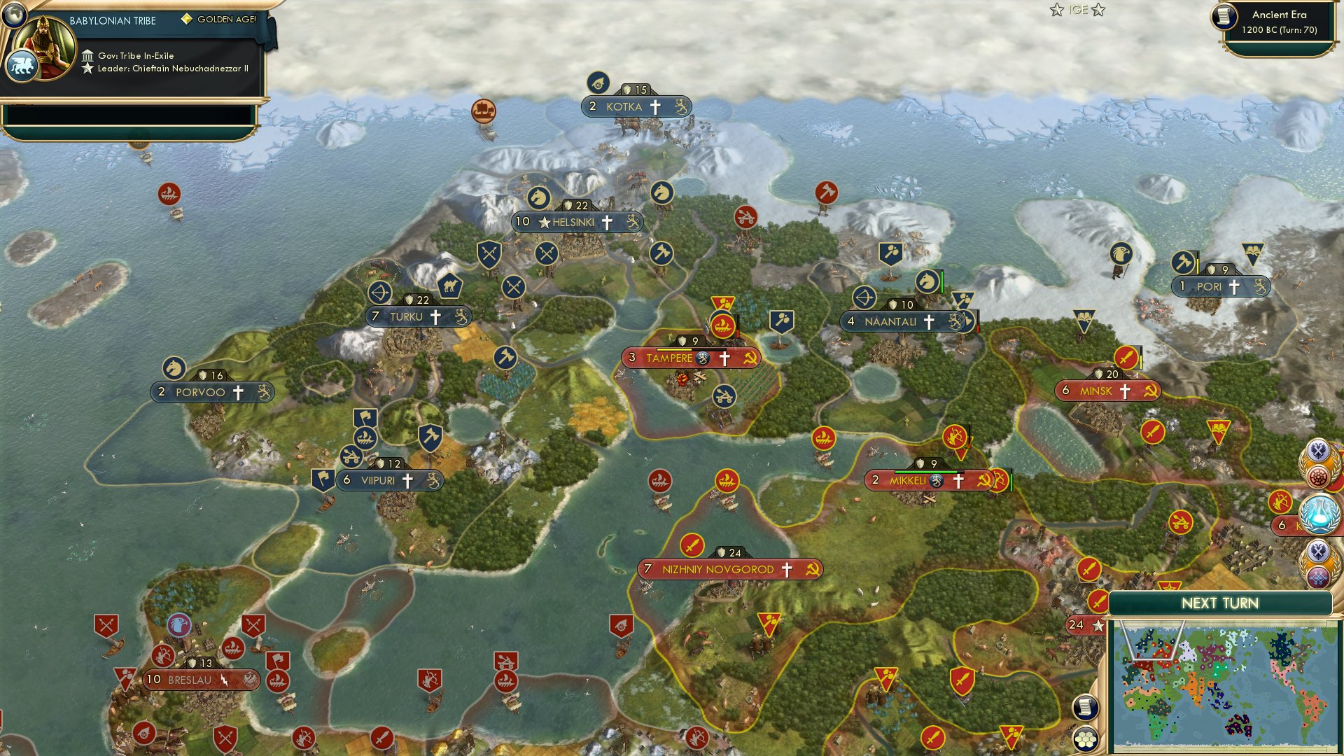 CBR In-Game Screenshot of Shaking the Tamperene