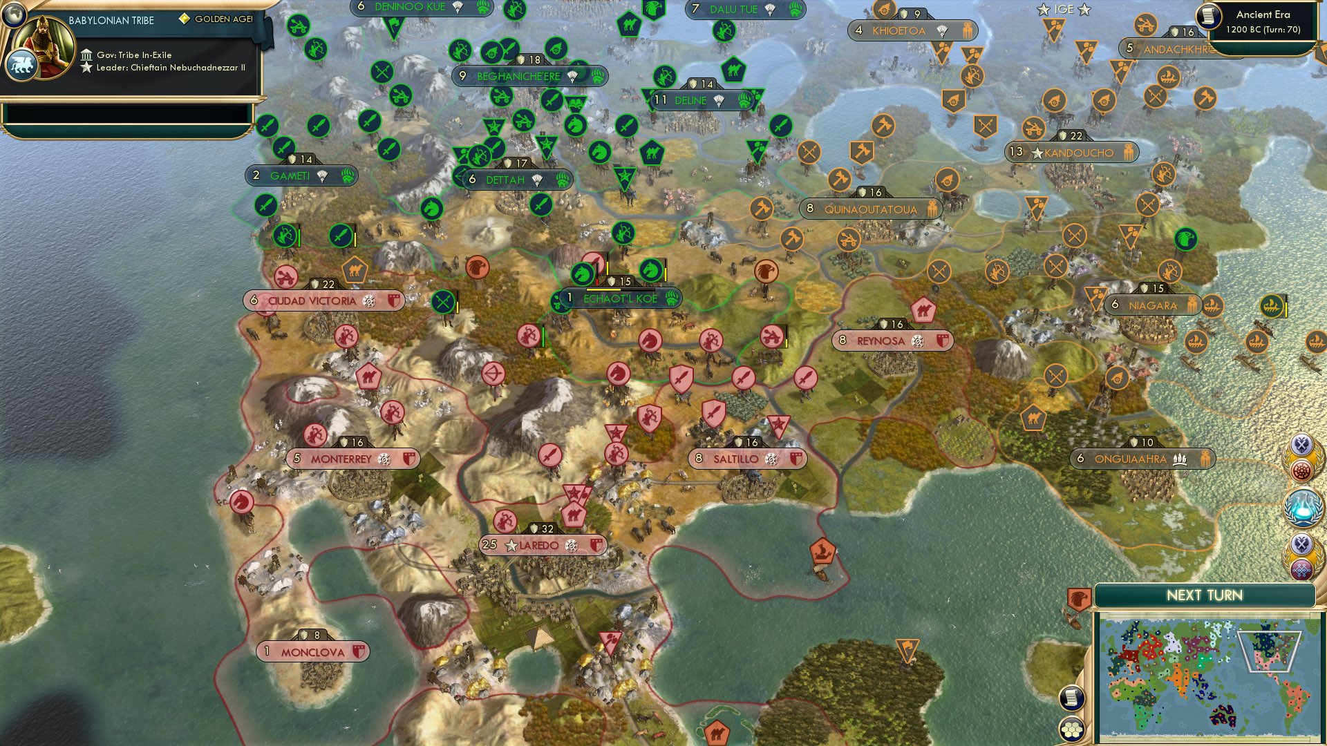 CBR In-Game Screenshot of Echaos across America