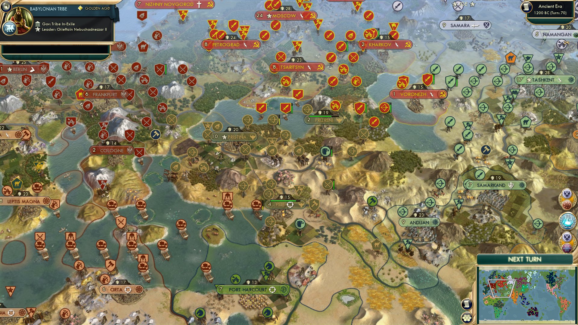 CBR In-Game Screenshot of The Kosovian defense