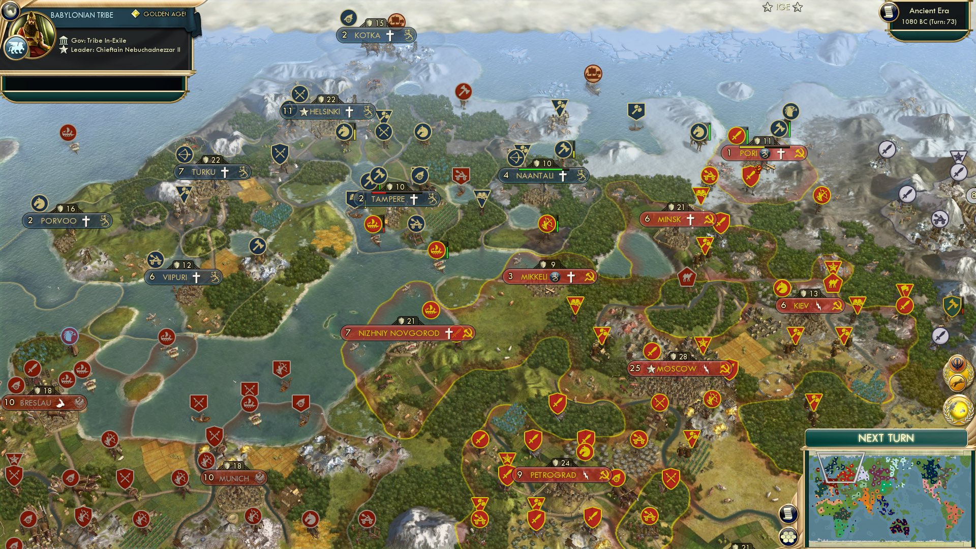 CBR In-Game Screenshot of Chilly war