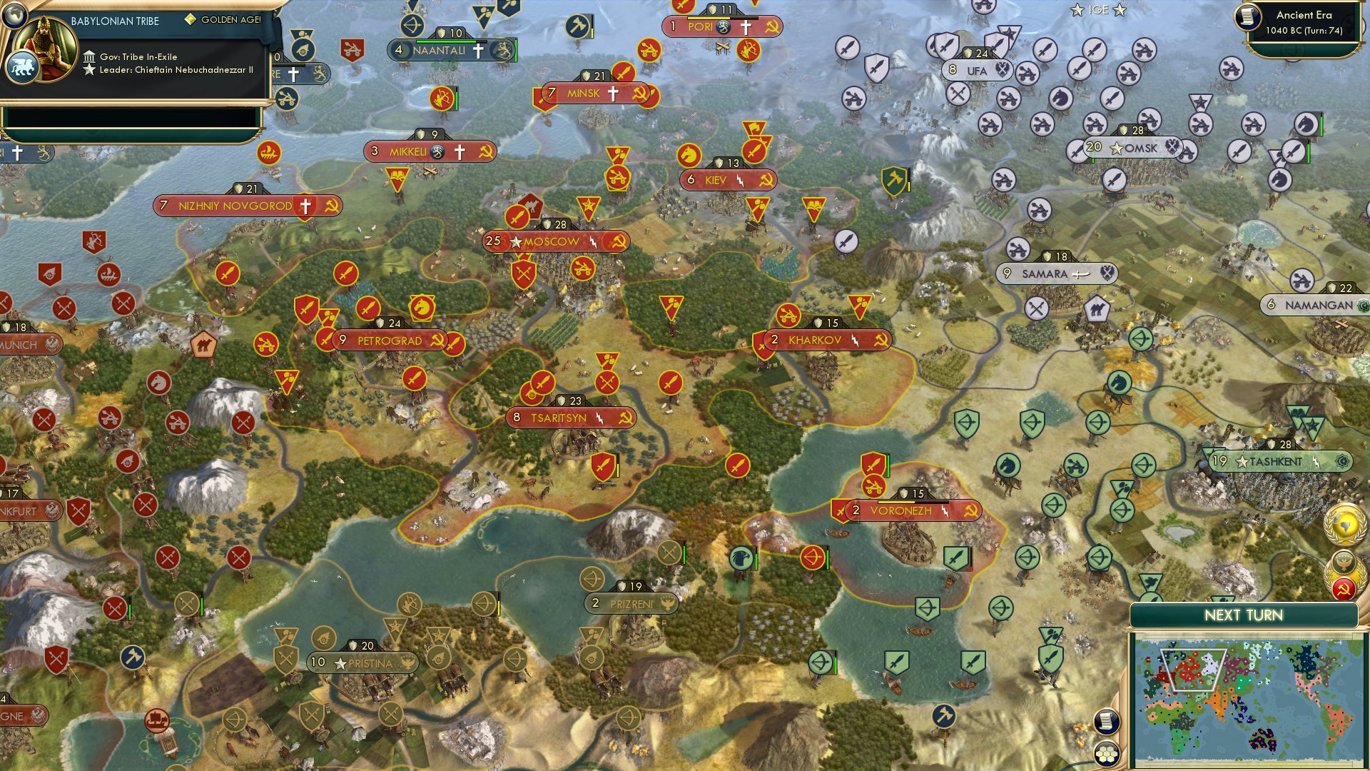 CBR In-Game Screenshot of The stumbling Bear