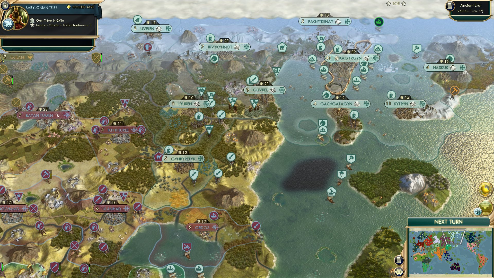CBR In-Game Screenshot of The Arctic Megapolis
