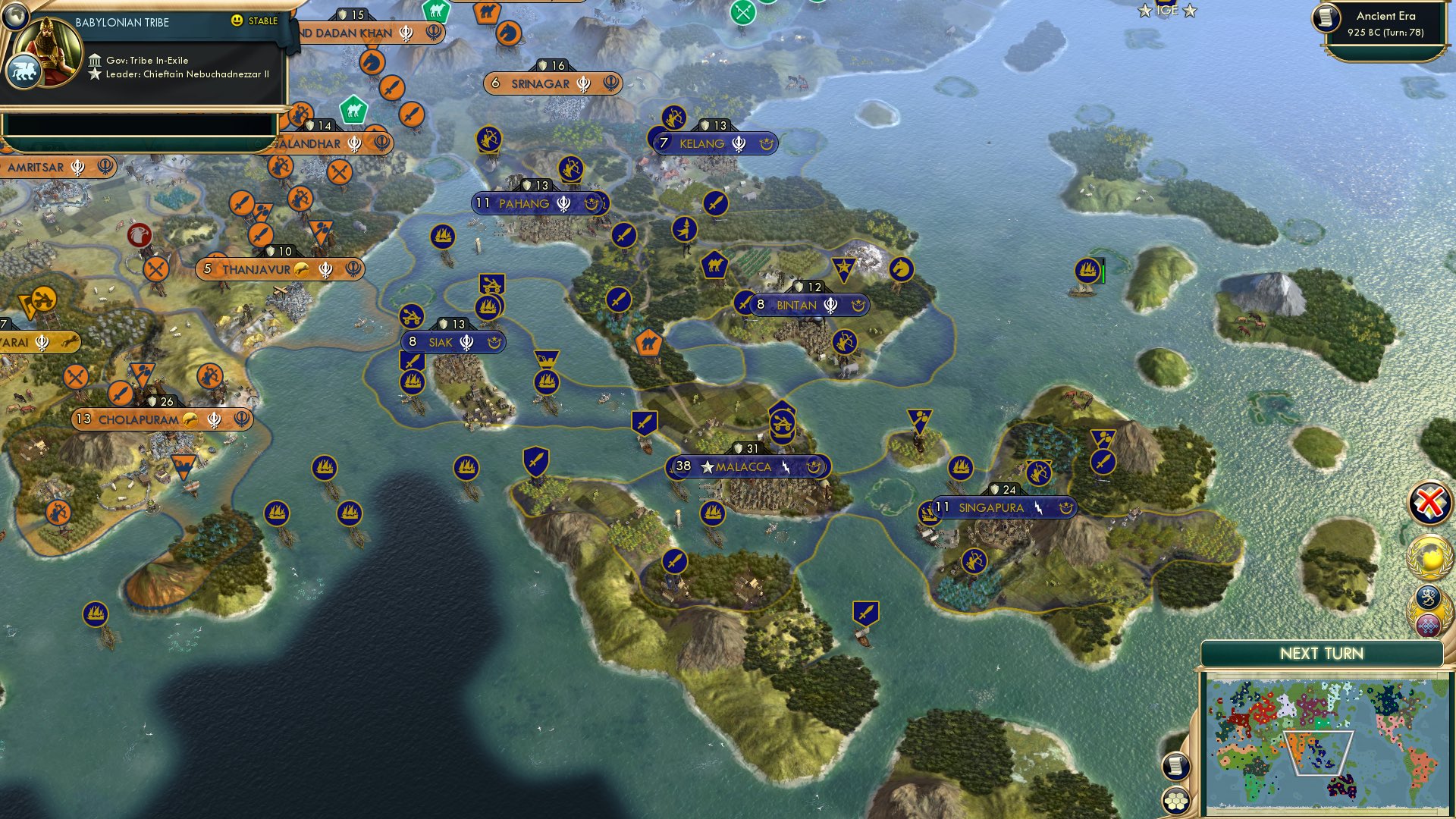 CBR In-Game Screenshot of The open seas