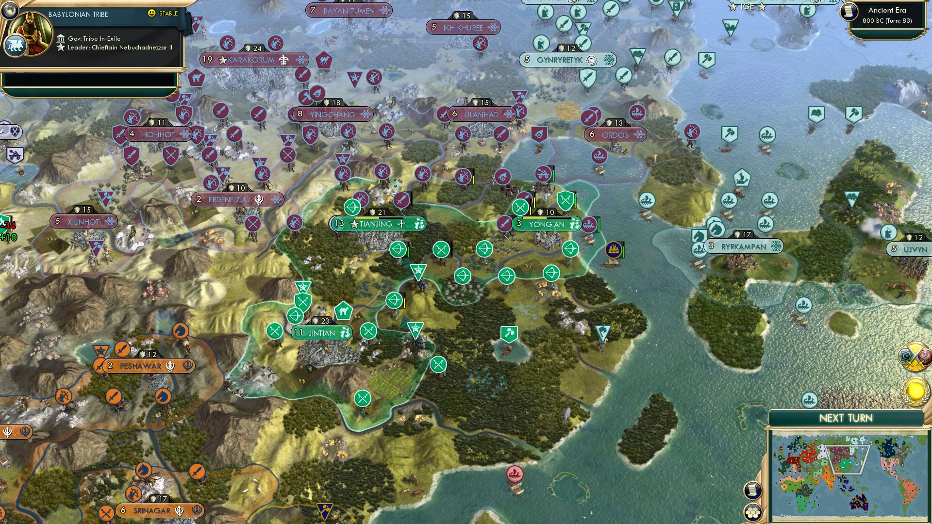 CBR In-Game Screenshot of Smothered ashes