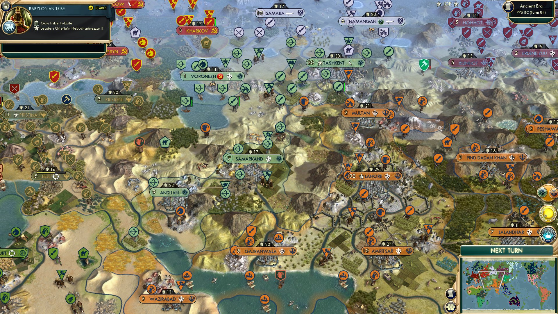 CBR In-Game Screenshot of New empirical graveyard