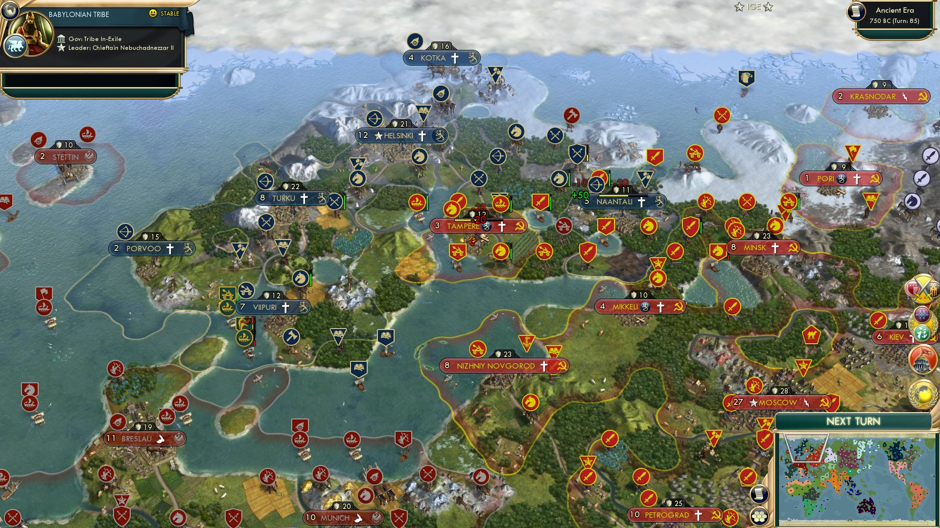 CBR In-Game Screenshot of Soviets heat up