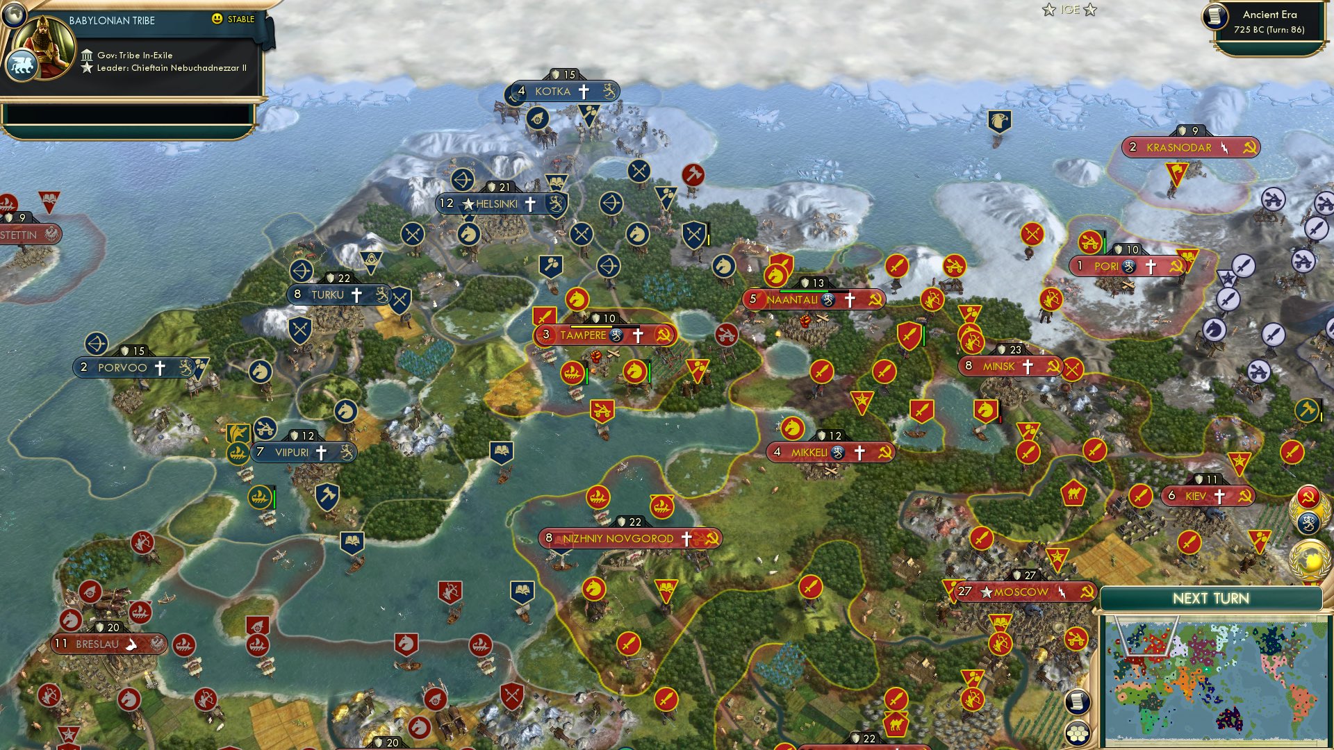 CBR In-Game Screenshot of This ain’t the Winter War this time