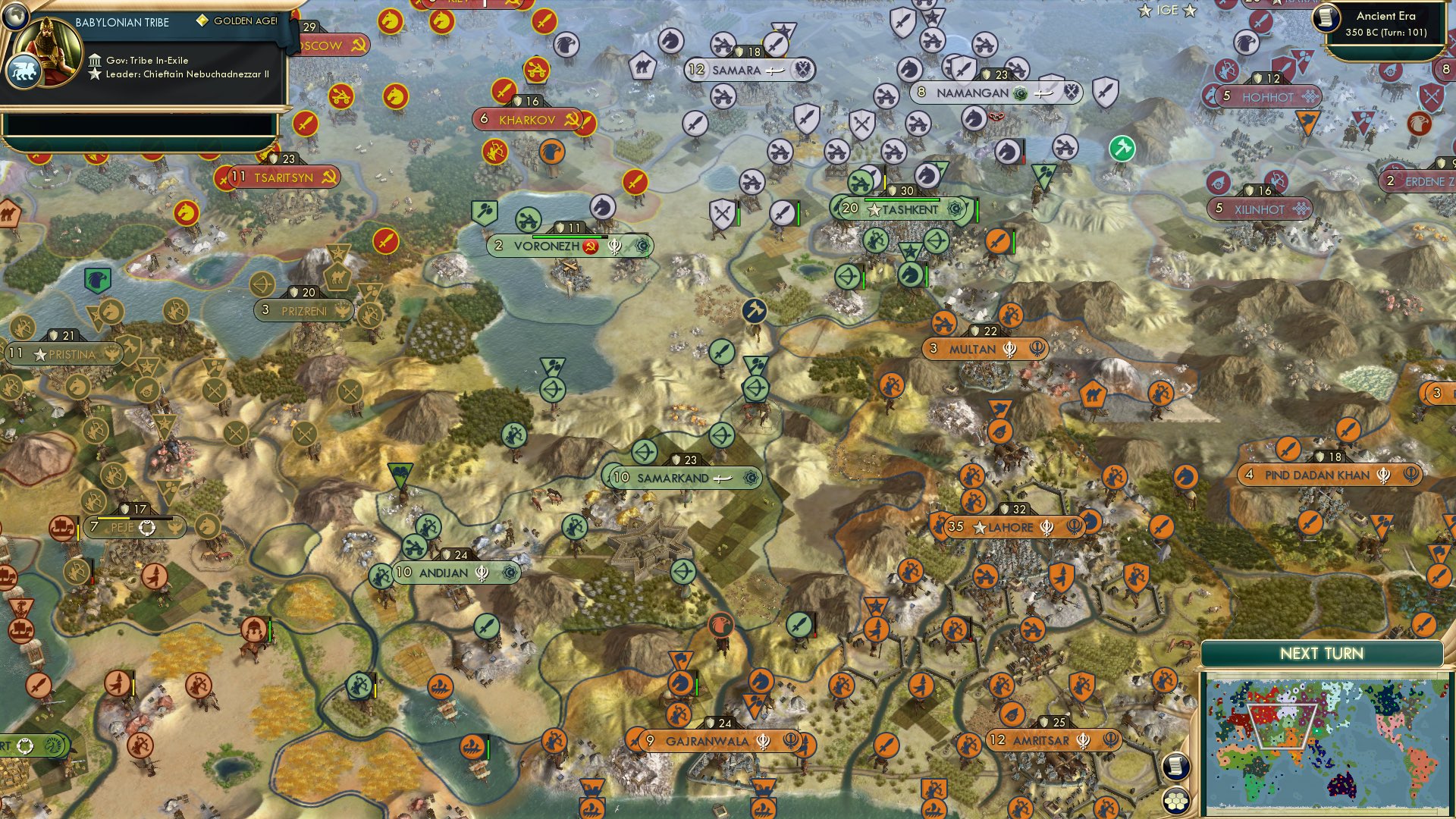 CBR In-Game Screenshot of A disconnected empire