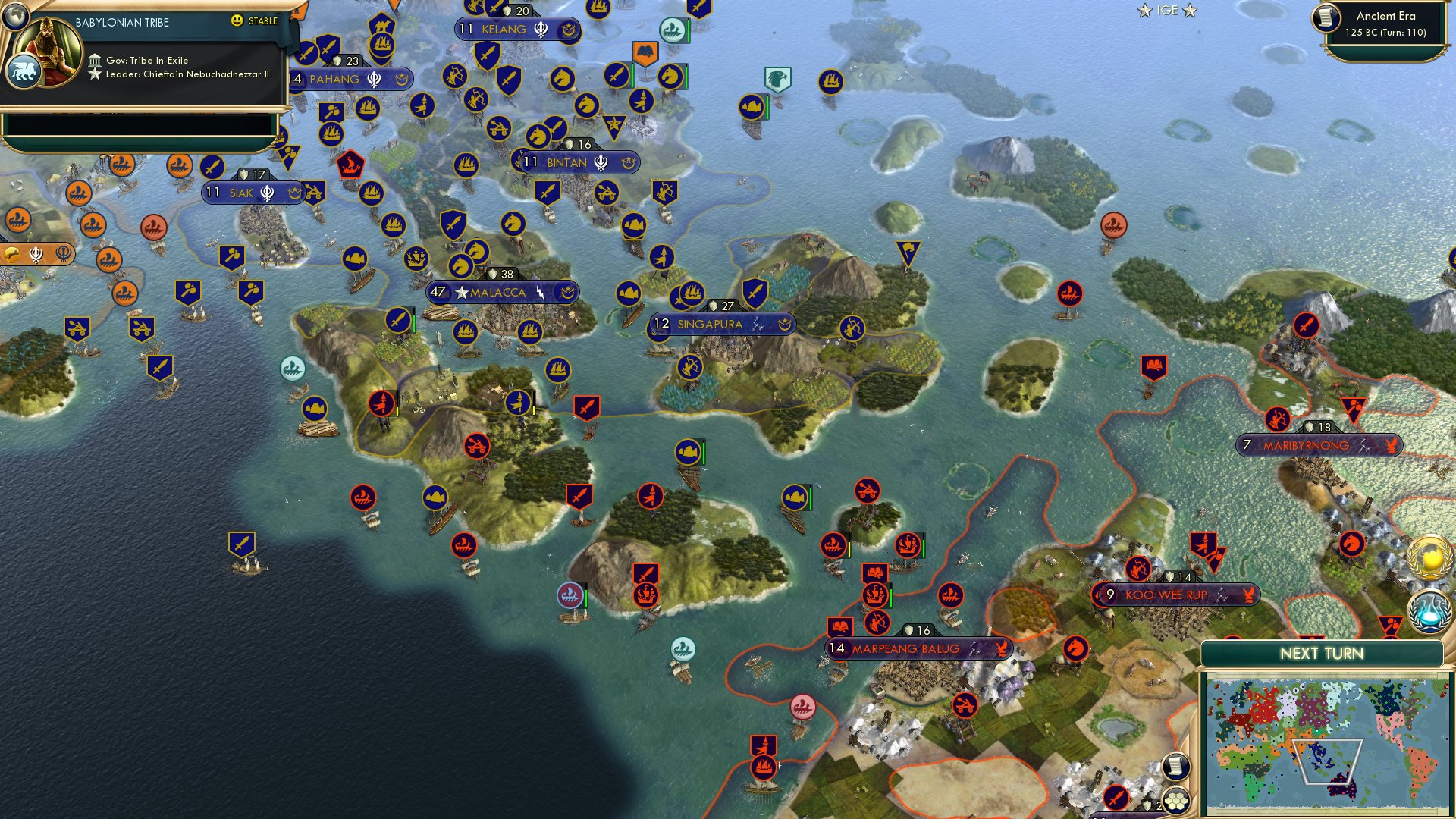 CBR In-Game Screenshot of Isn’t it a bit too early to be getting into inter-continental wars?