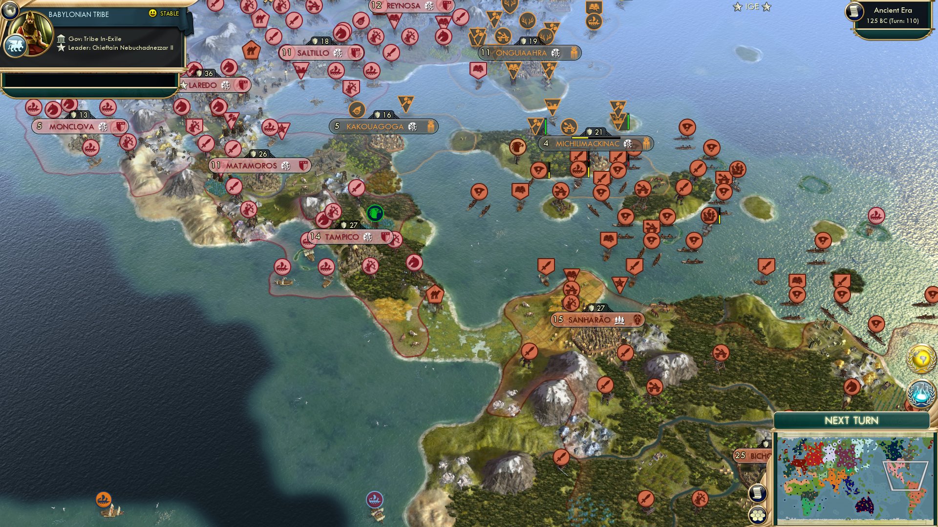 CBR In-Game Screenshot of Southern Strategy