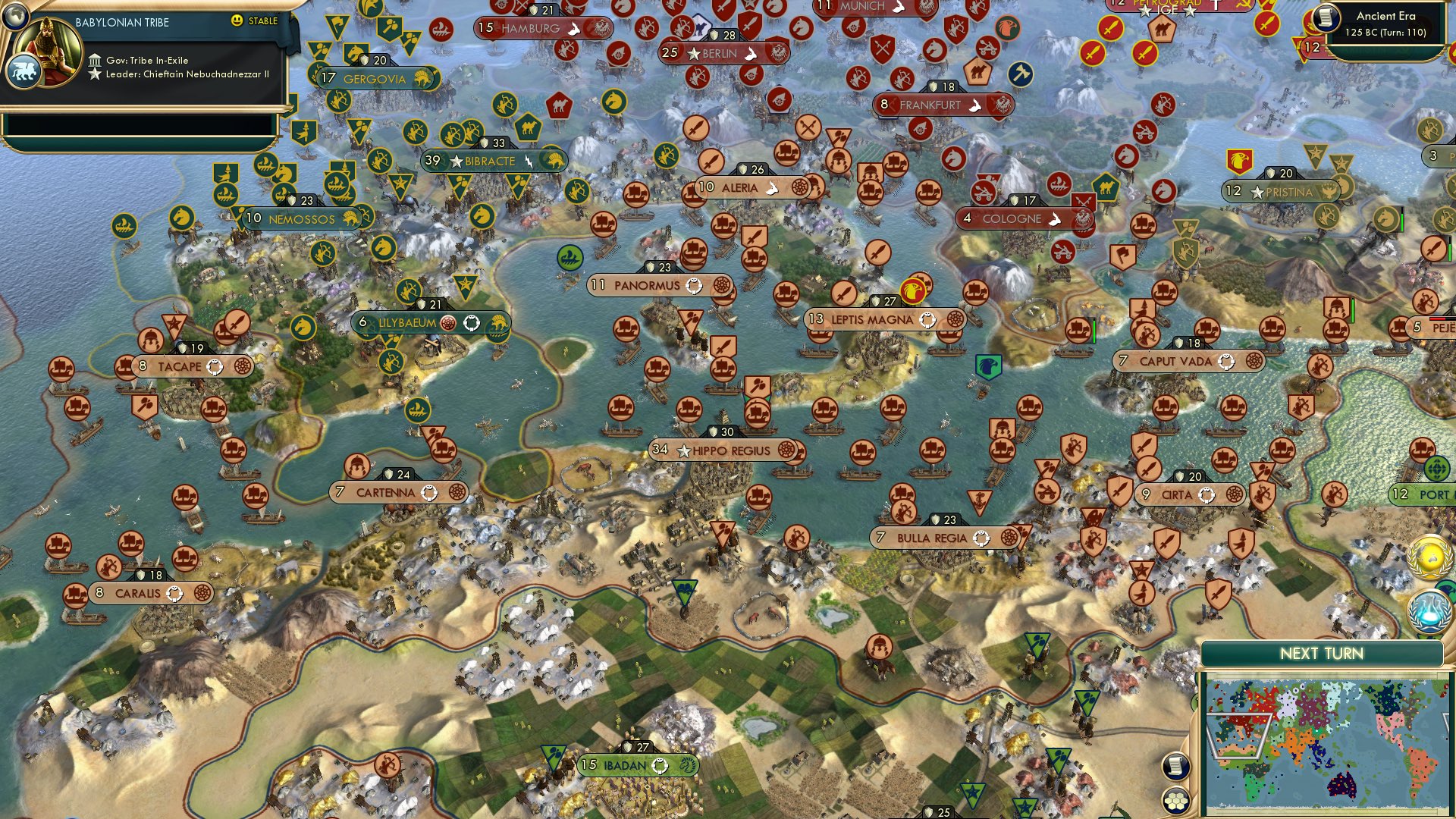 CBR In-Game Screenshot of High tensions