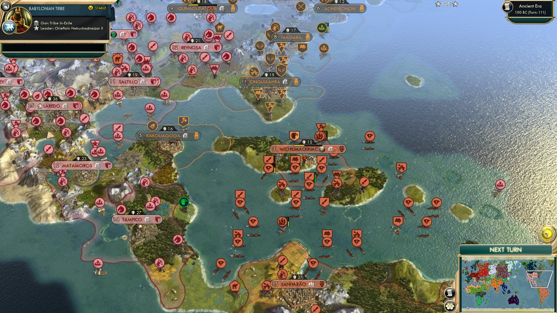 CBR In-Game Screenshot of A Change in Management