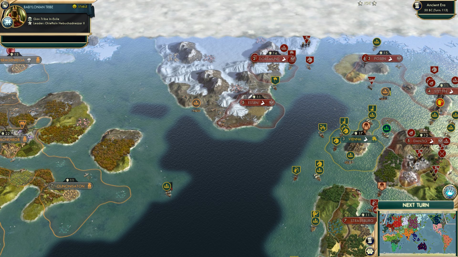 CBR In-Game Screenshot of The Icy Frontier