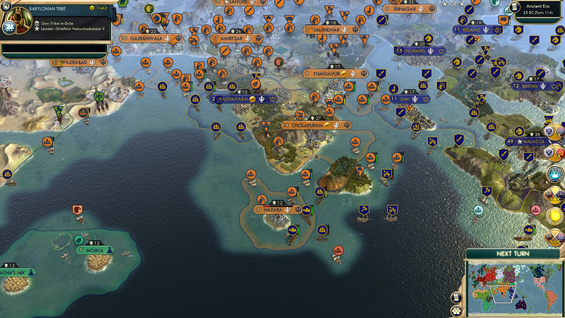 CBR In-Game Screenshot of War were declared!