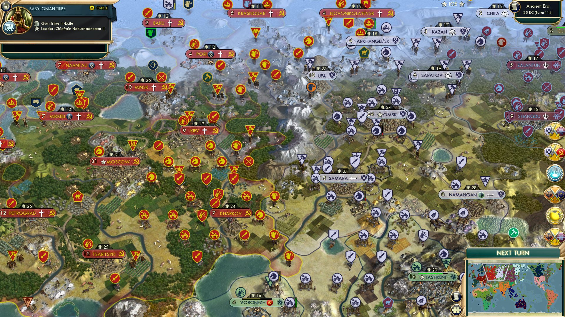 CBR In-Game Screenshot of Mountains always ruin the fun