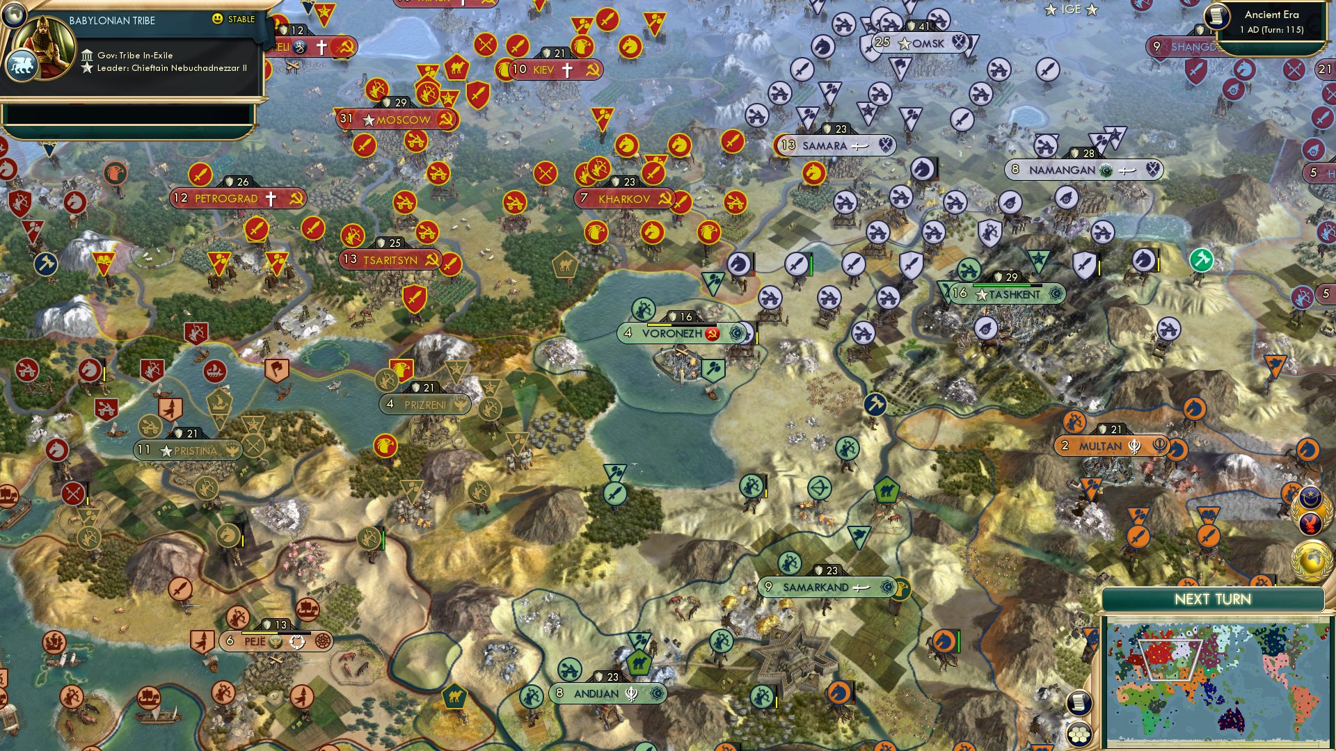 CBR In-Game Screenshot of Really Kolchak? Just use the catapults!