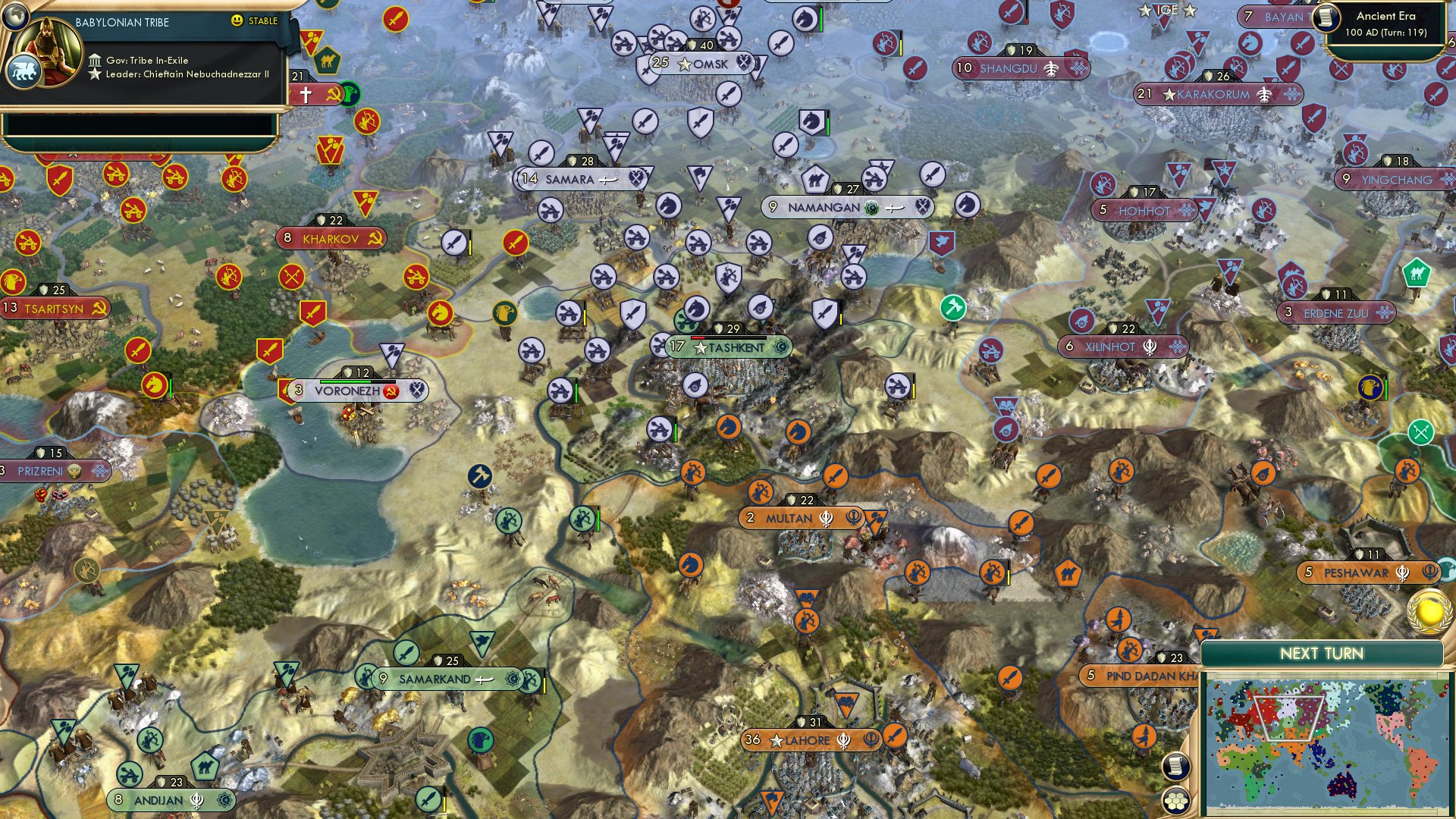 CBR In-Game Screenshot of Finally Kolchak!