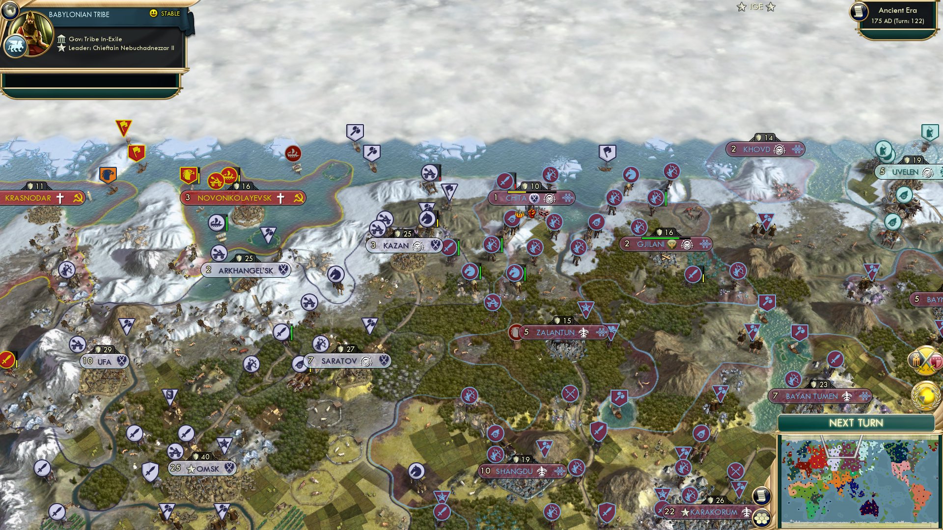 CBR In-Game Screenshot of Westward March, Continued