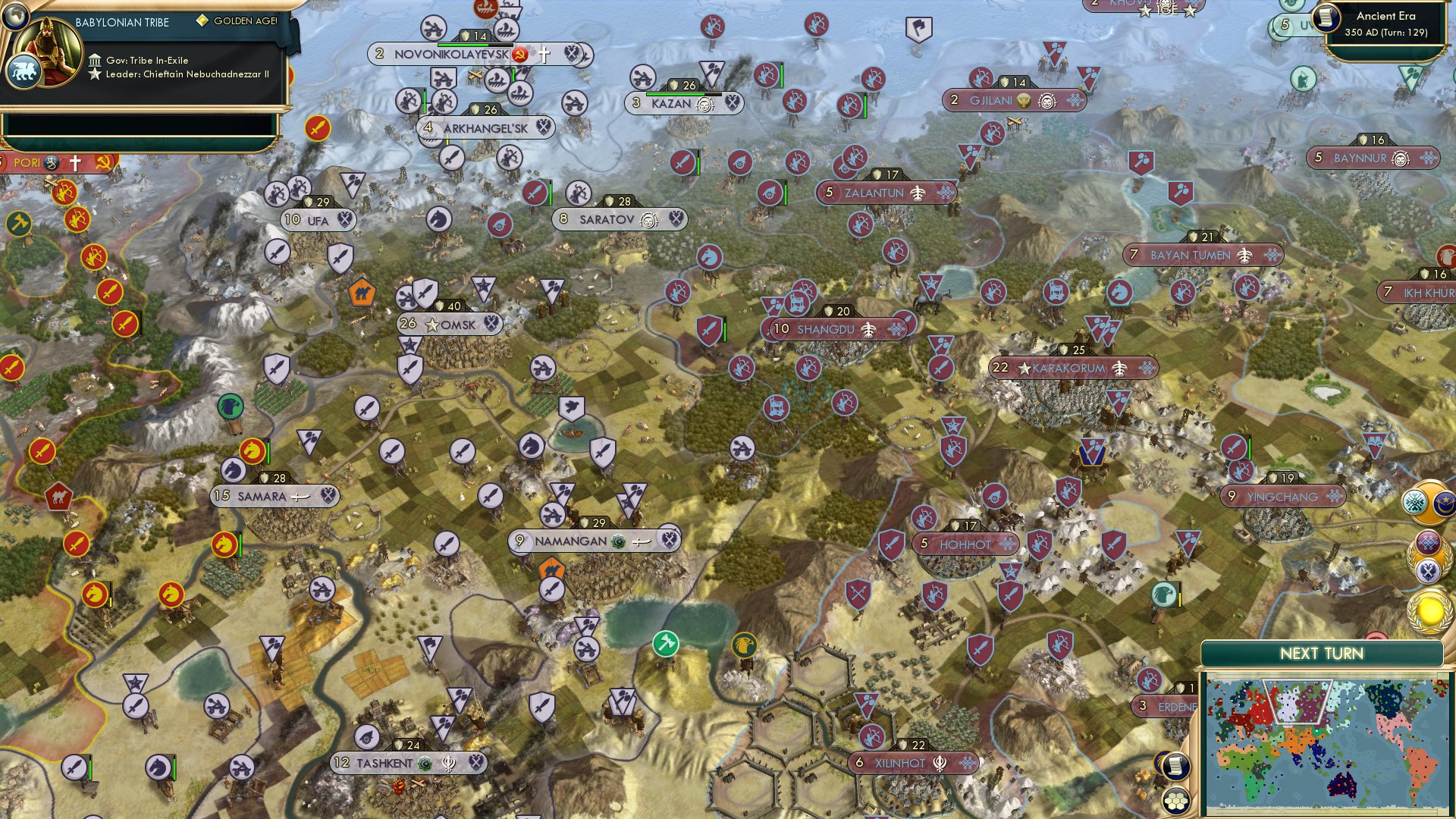 CBR In-Game Screenshot of Peace in our Time