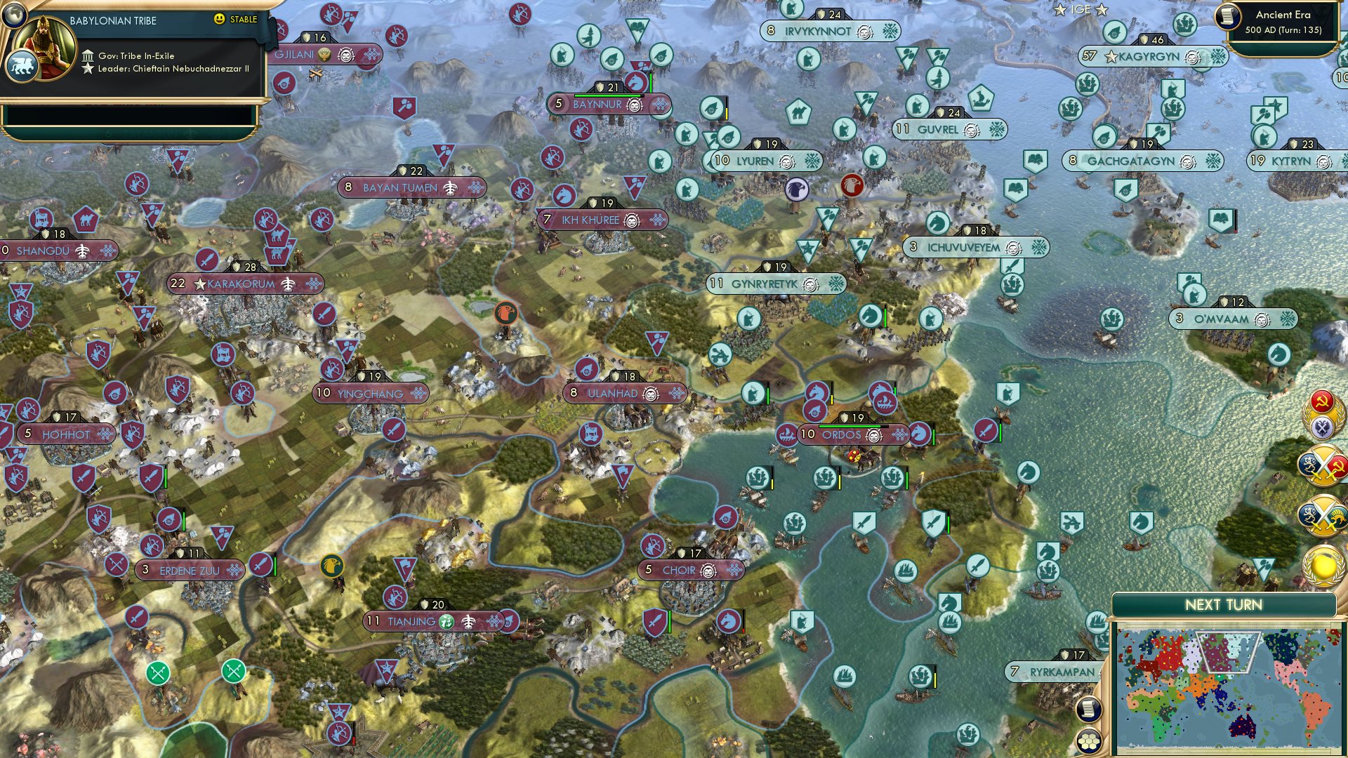 CBR In-Game Screenshot of Great War in the East