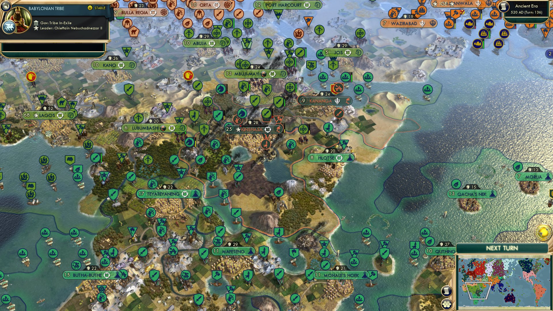 CBR In-Game Screenshot of The end nears