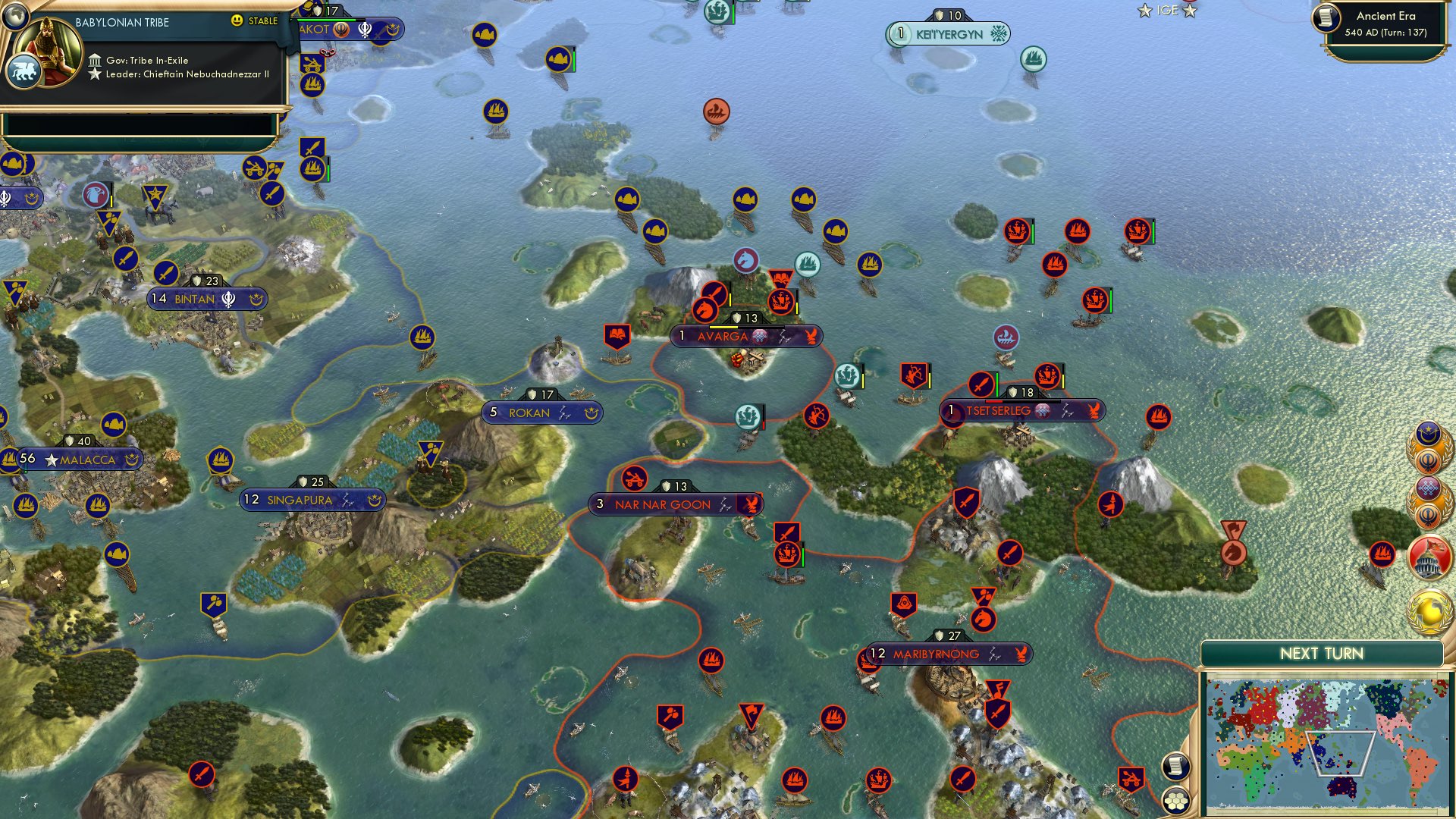 CBR In-Game Screenshot of Scuffles in the Pacific
