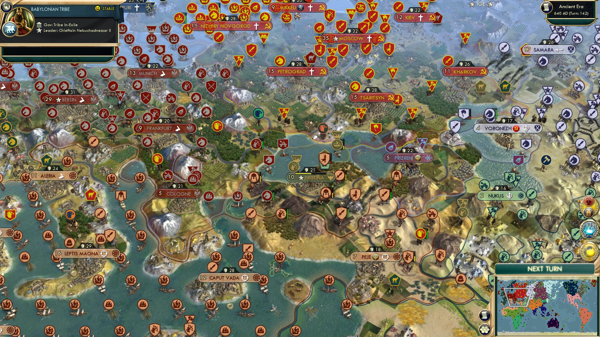CBR In-Game Screenshot of The Vandal urge to reform the Roman Empire