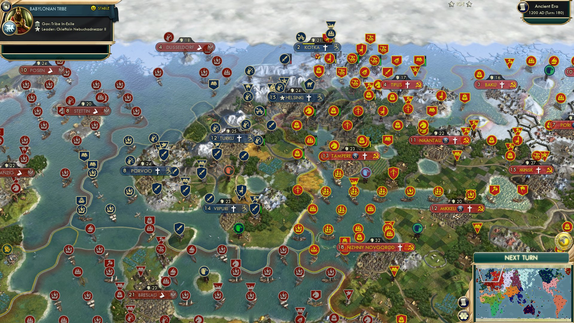 CBR In-Game Screenshot of Winter war