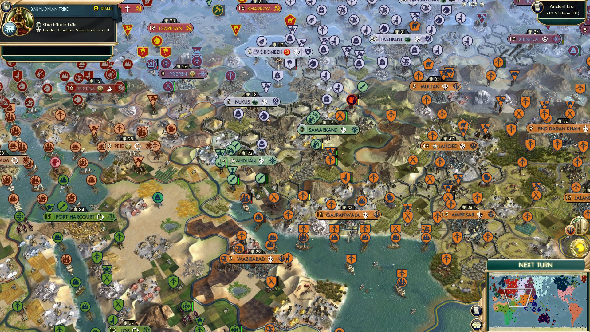 CBR In-Game Screenshot of End on a rump