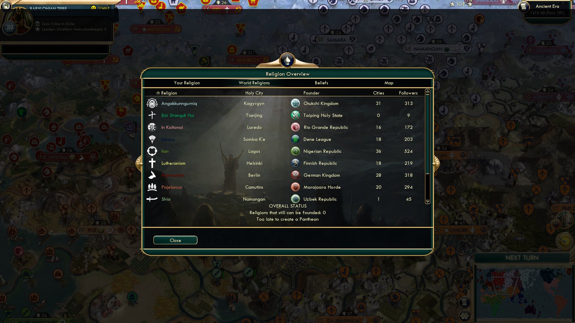 CBR In-Game Screenshot of Wait for it