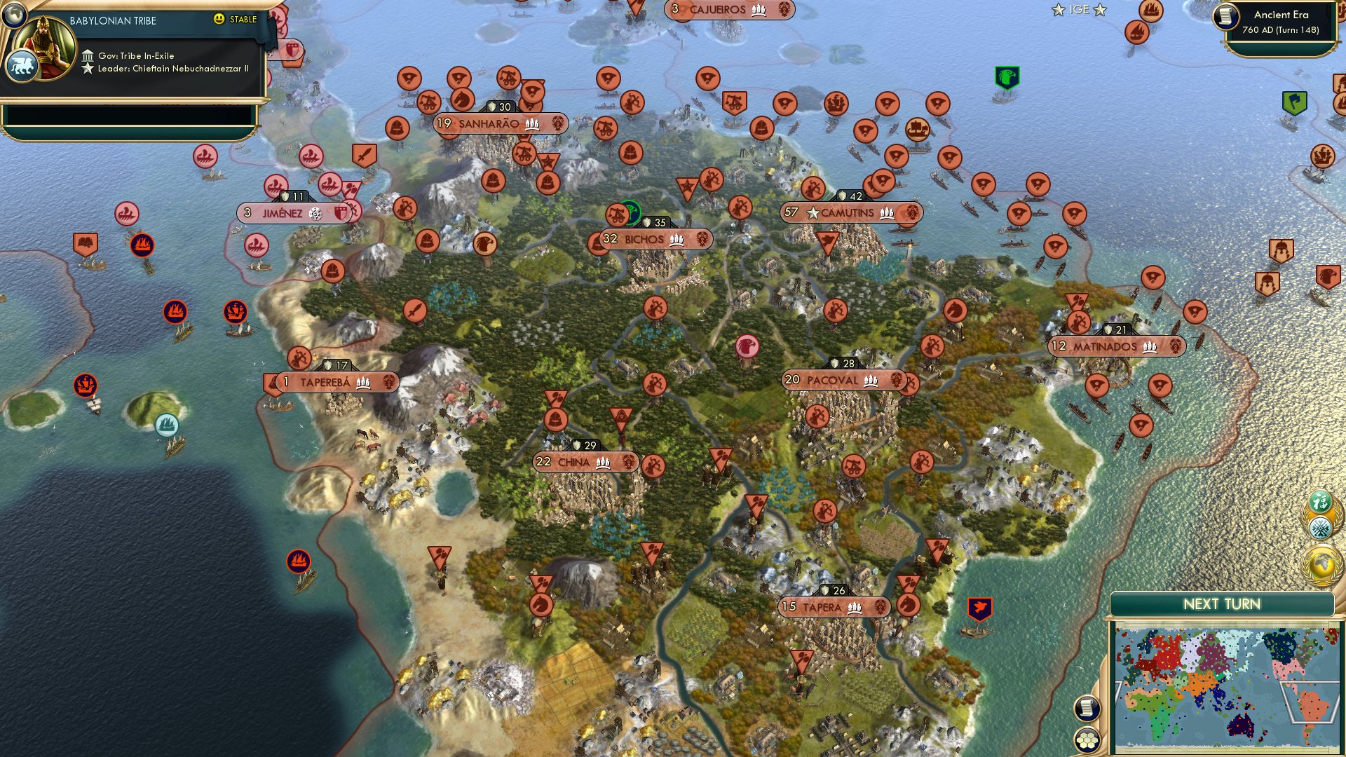 CBR In-Game Screenshot of The hermit jungles