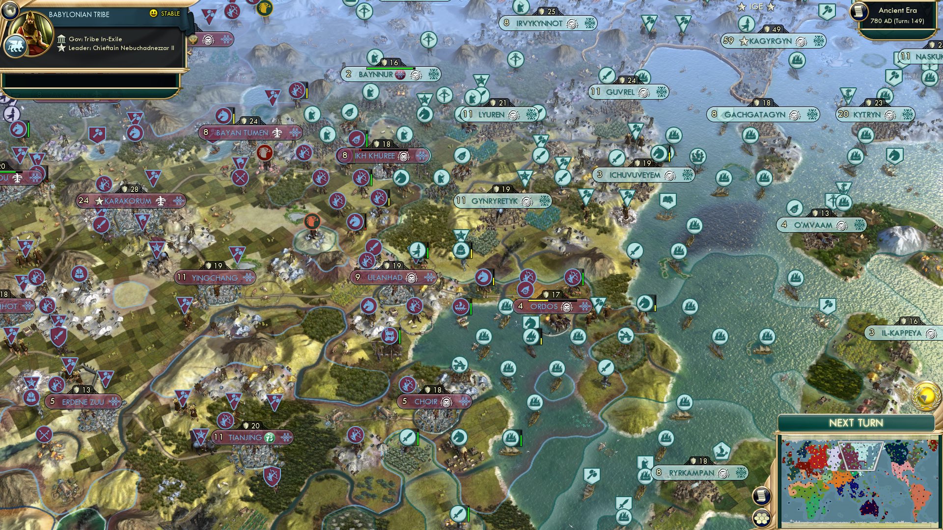 CBR In-Game Screenshot of The arctic invasion