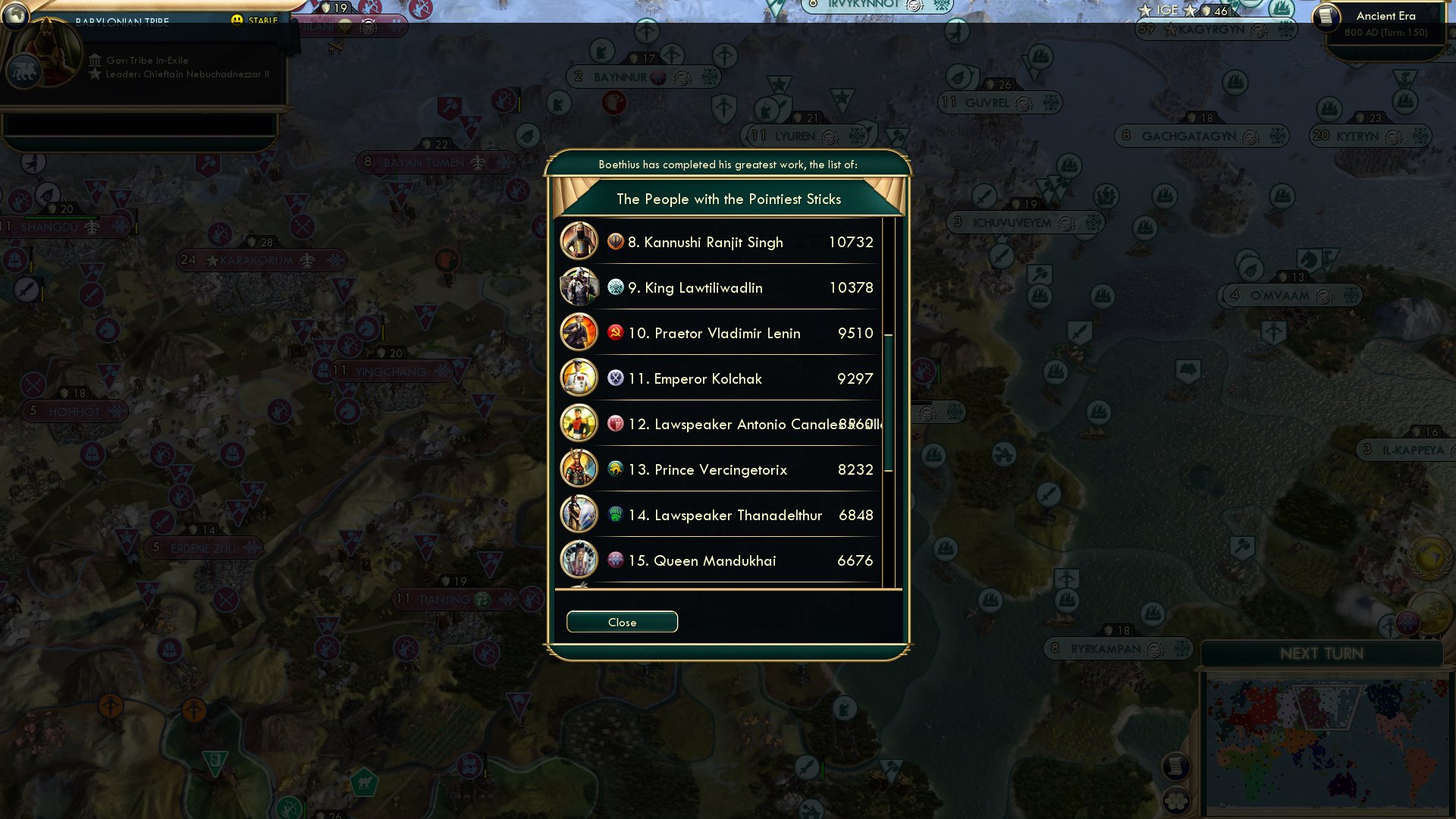 CBR In-Game Screenshot of 18