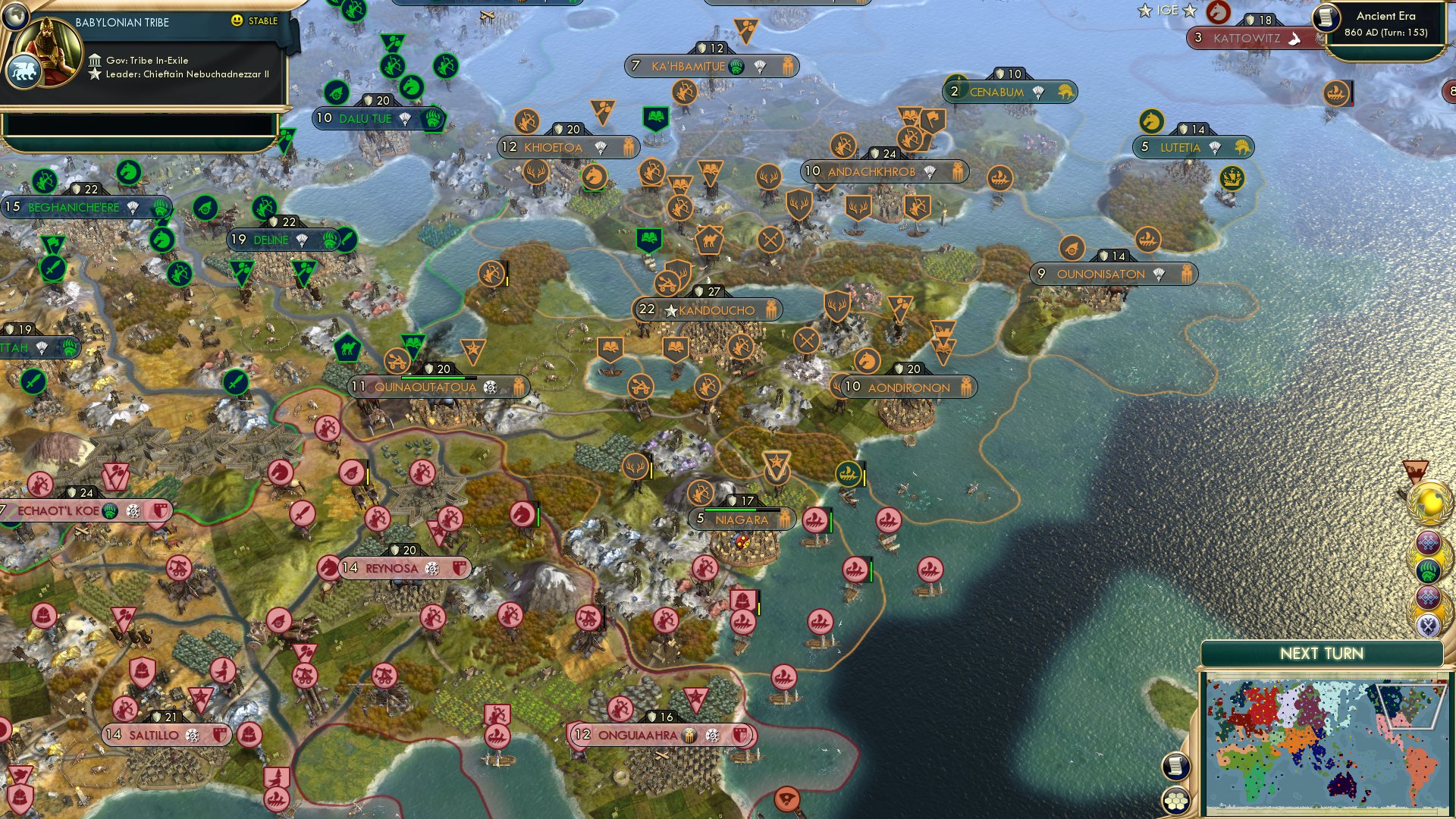 CBR In-Game Screenshot of Niagara stumbles