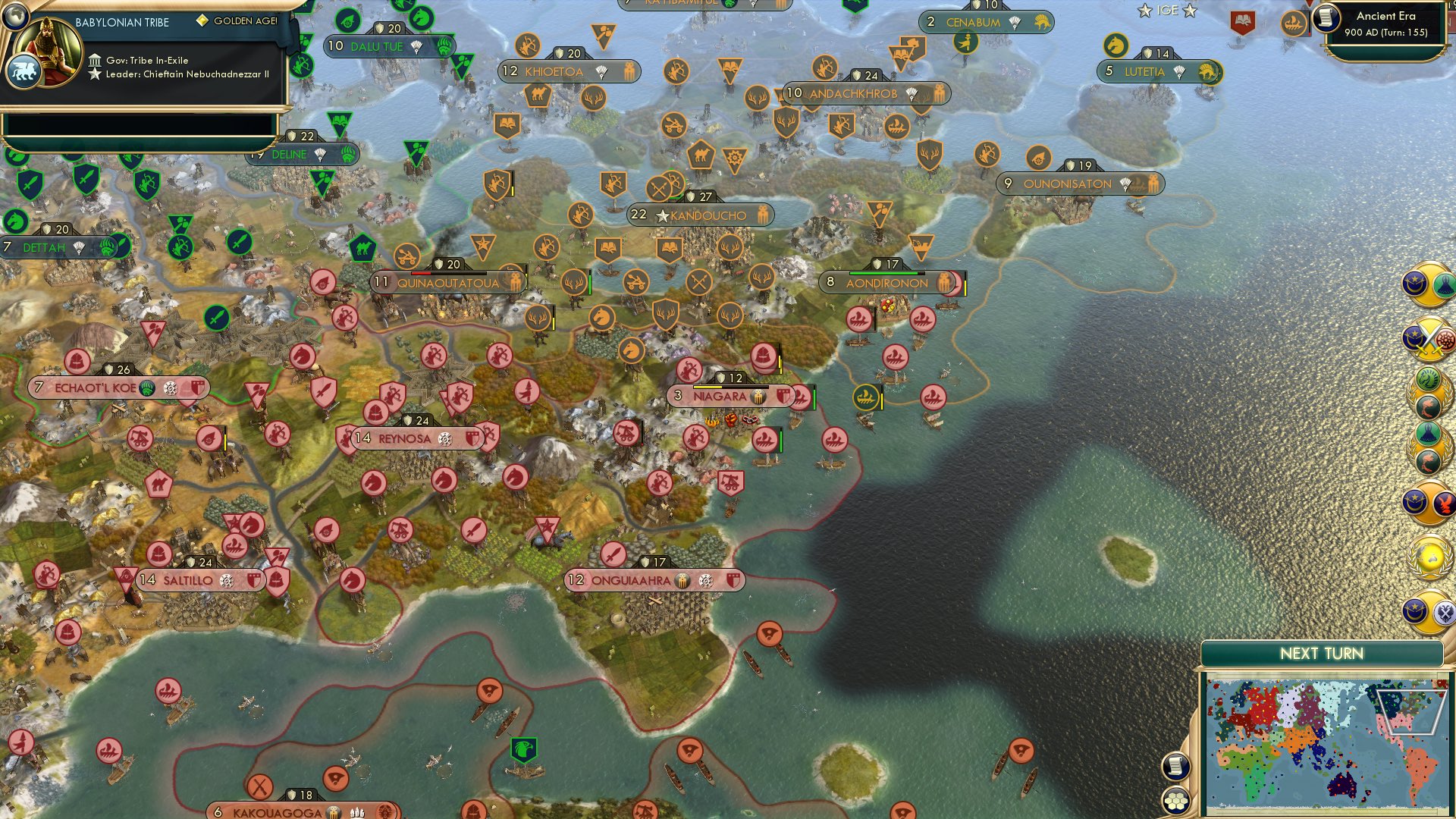 CBR In-Game Screenshot of Niagara falls