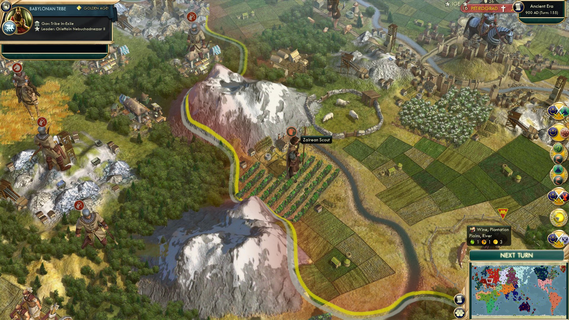 CBR In-Game Screenshot of I bless the scout down from aaaaaaaaaafrica