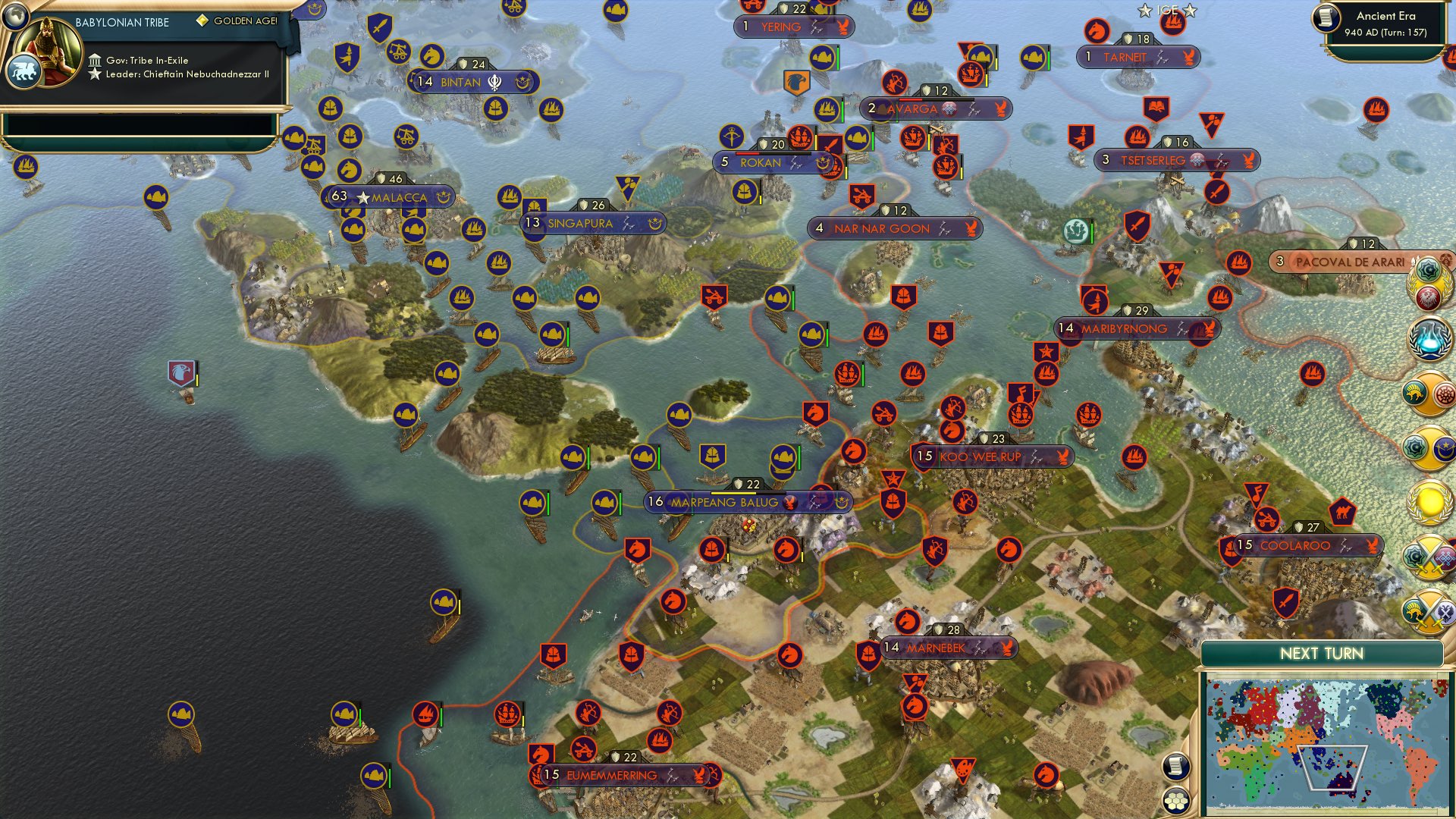 CBR In-Game Screenshot of An ocean of blood