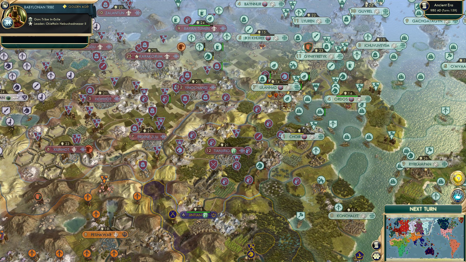 CBR In-Game Screenshot of Turning up the frost