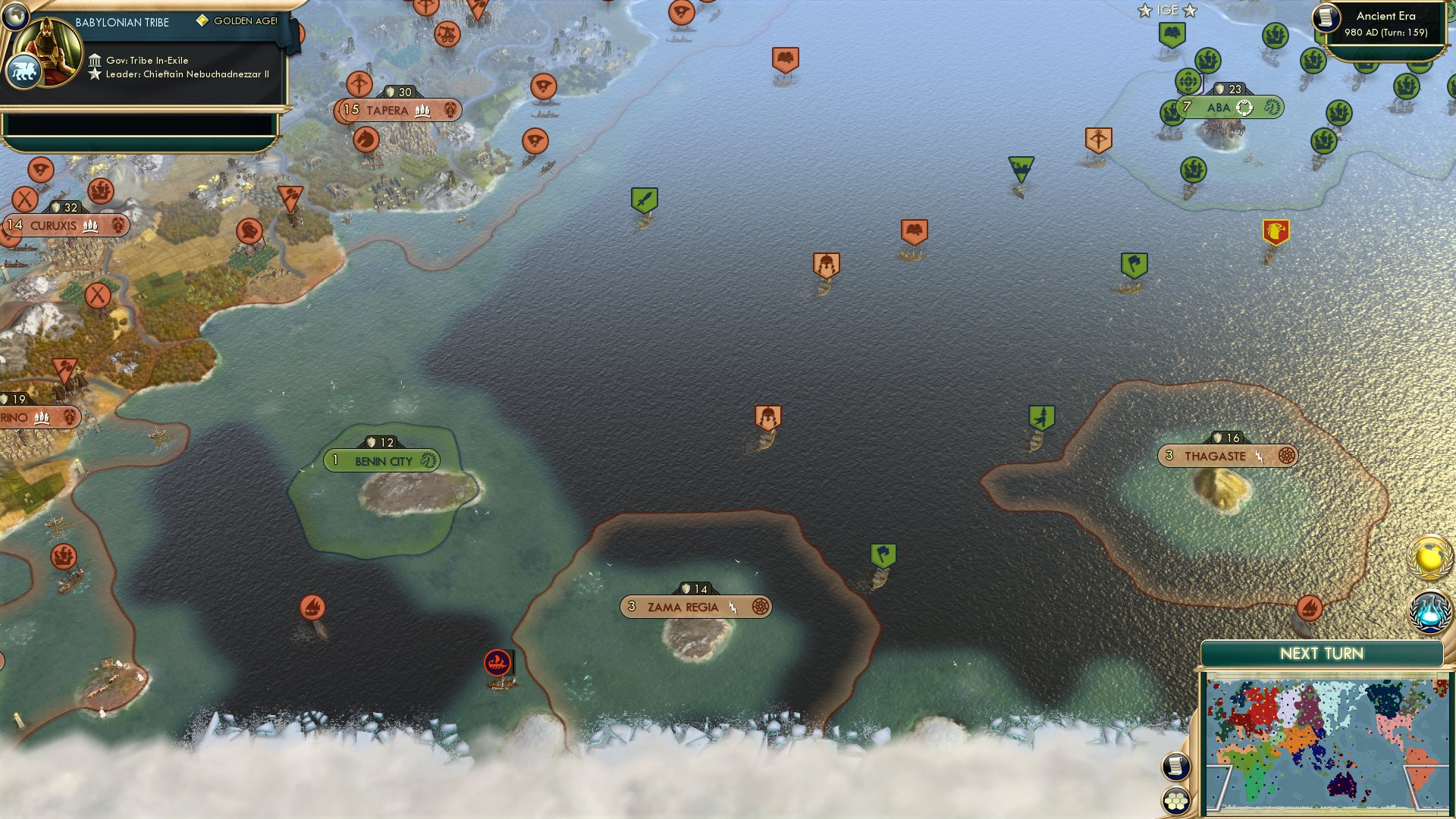 CBR In-Game Screenshot of Where there is land..