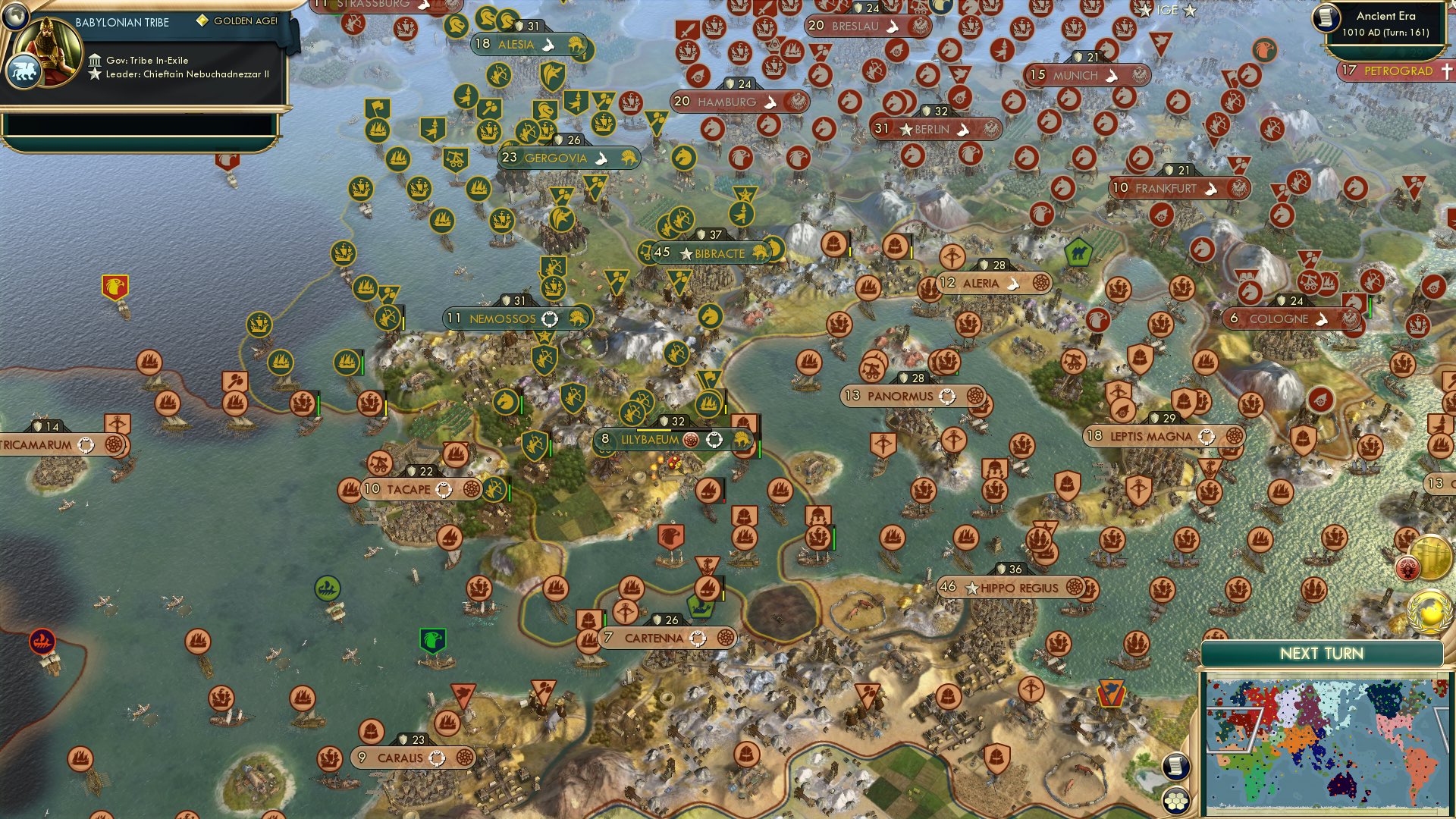 CBR In-Game Screenshot of Organized Vandalization