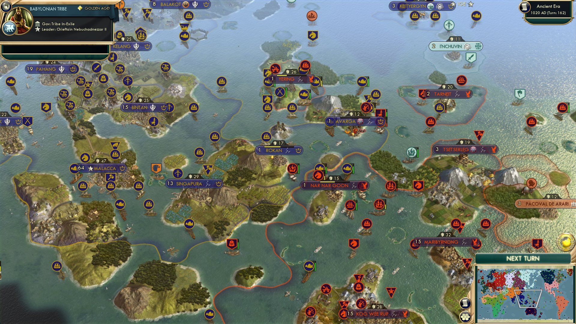 CBR In-Game Screenshot of Isle of flame