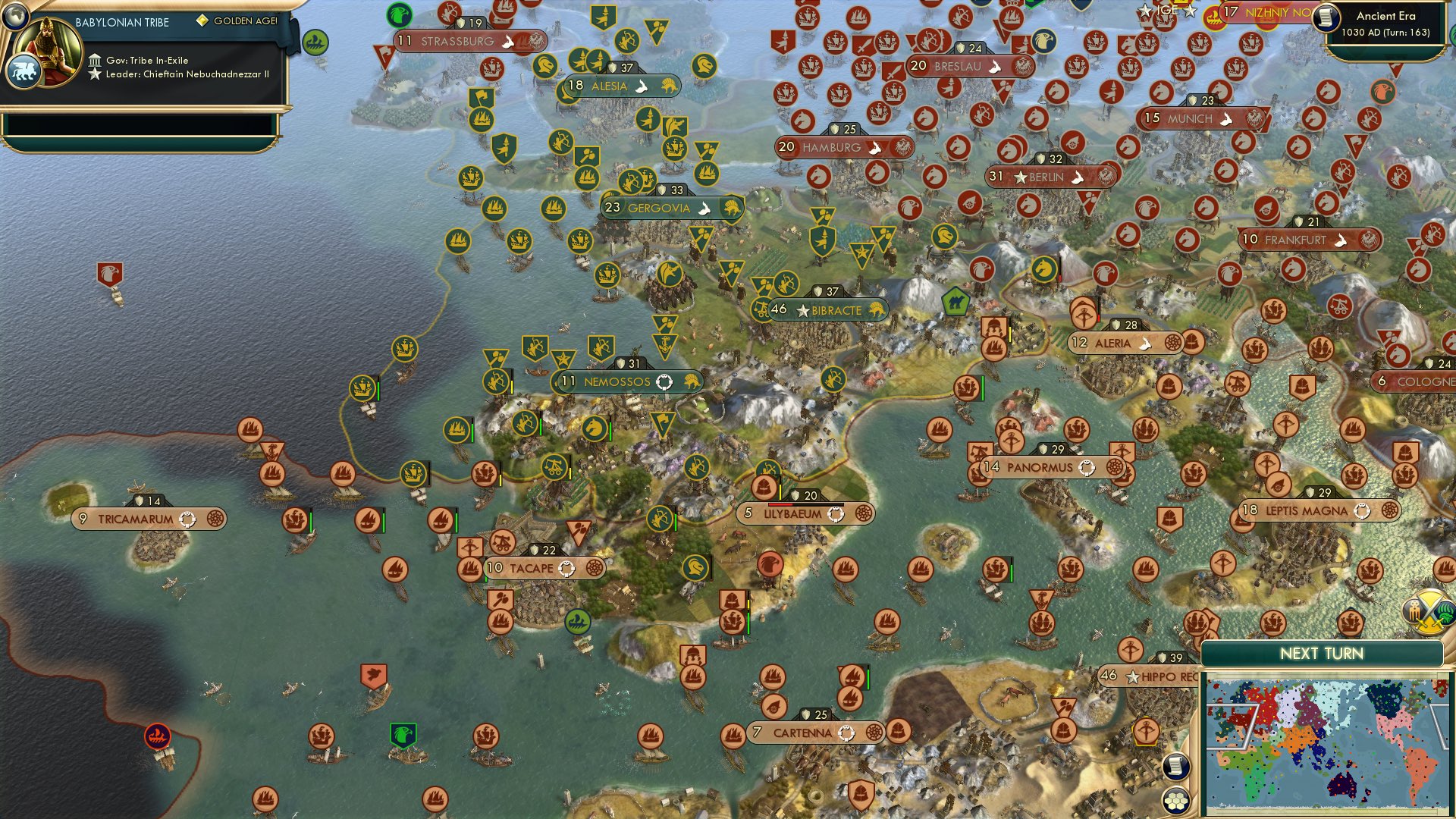 CBR In-Game Screenshot of The Saharan invasion