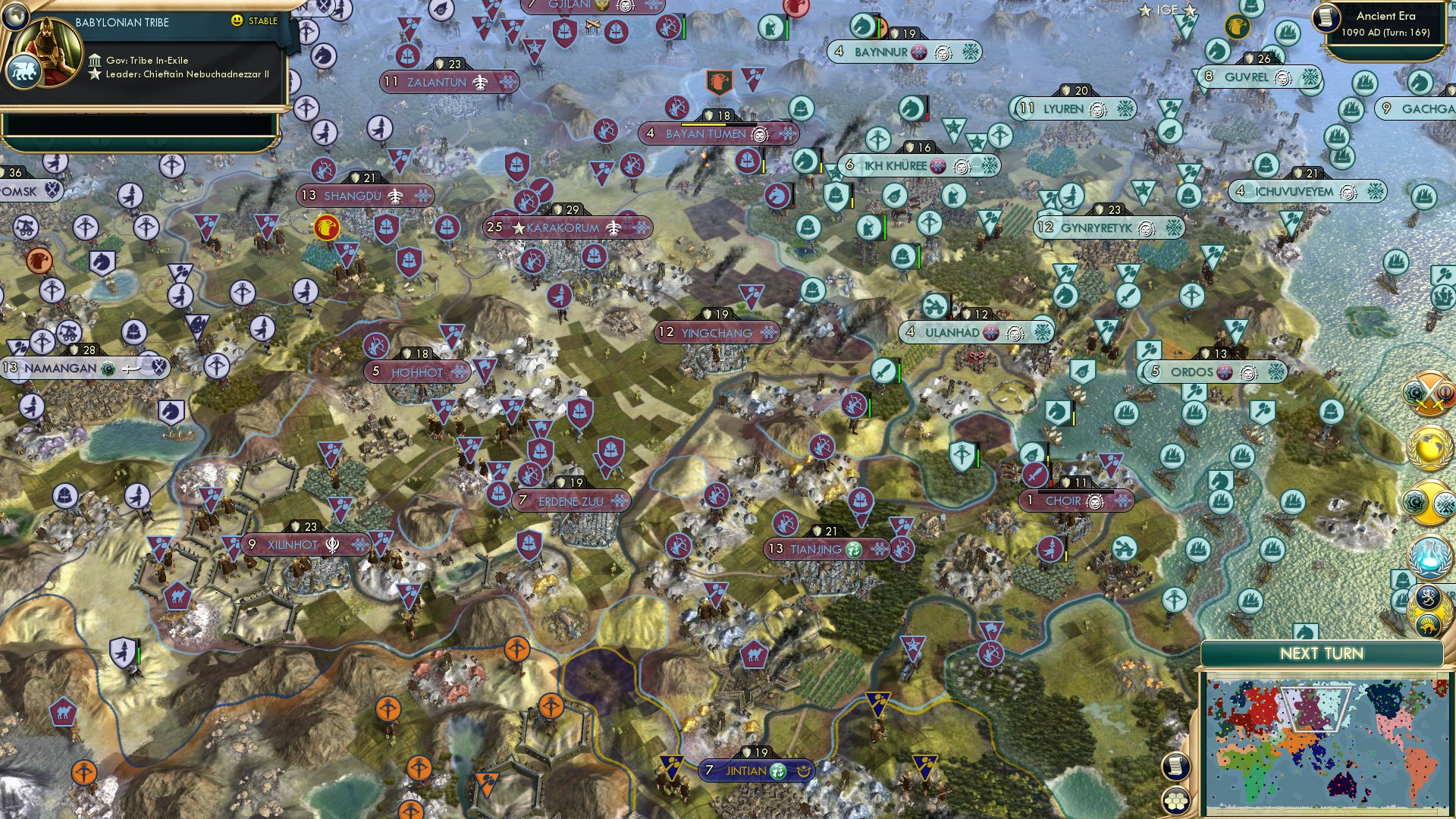 CBR In-Game Screenshot of Update on China