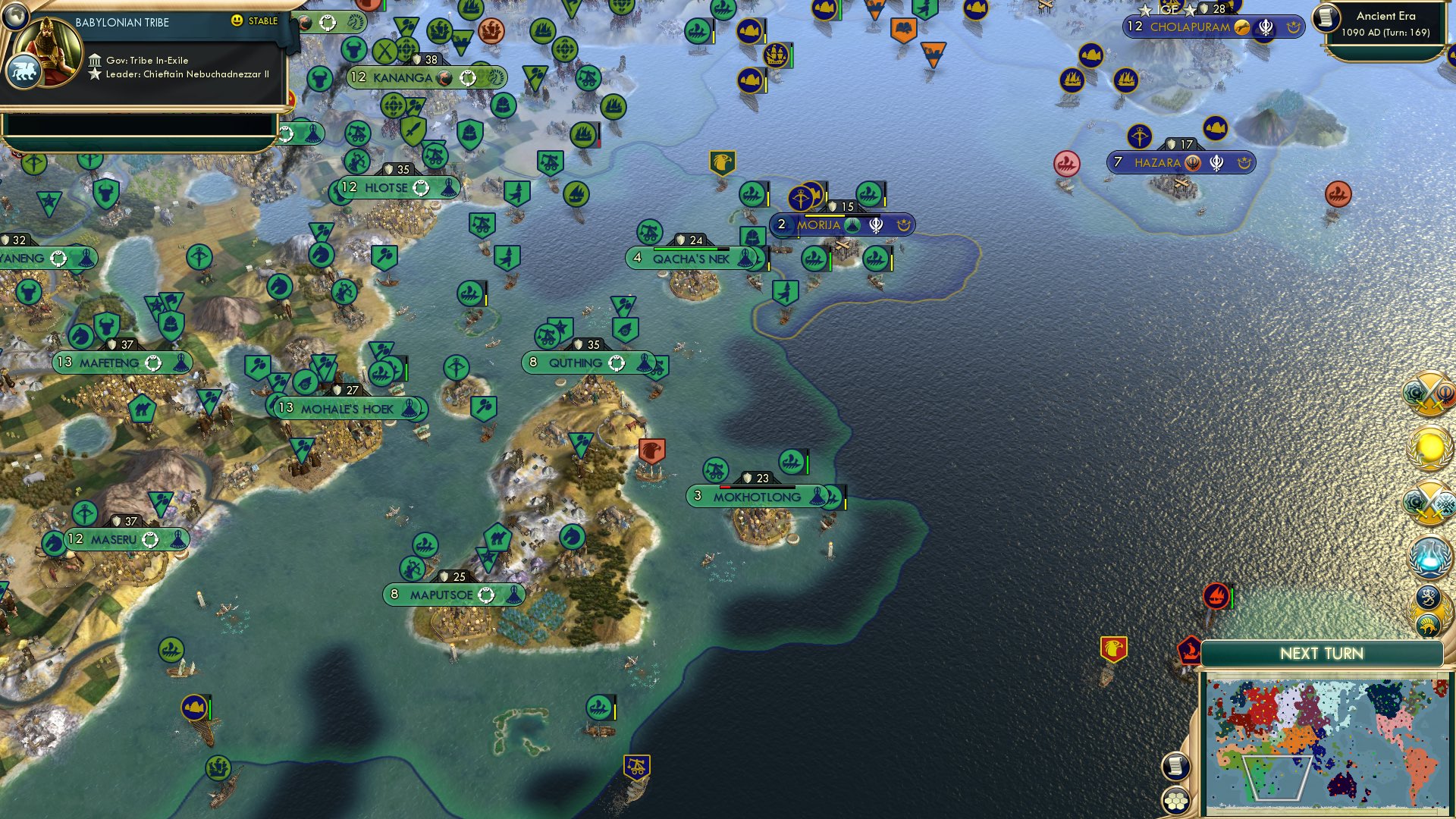 CBR In-Game Screenshot of One v Five boat team