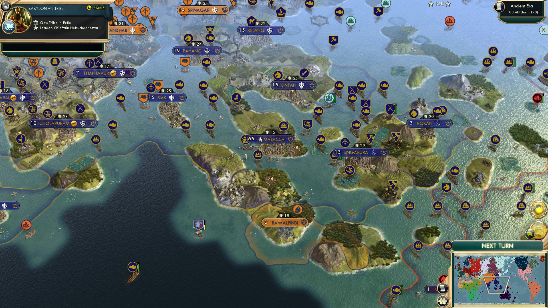 CBR In-Game Screenshot of “Oh great another city to slaughter”