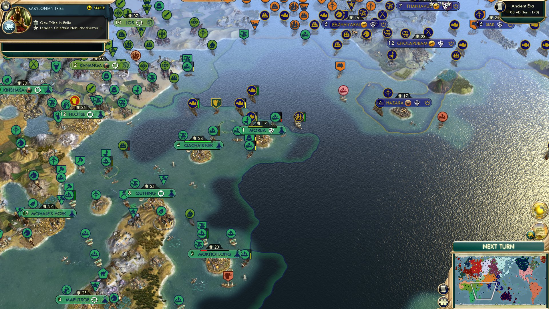 CBR In-Game Screenshot of Quality and Quantity